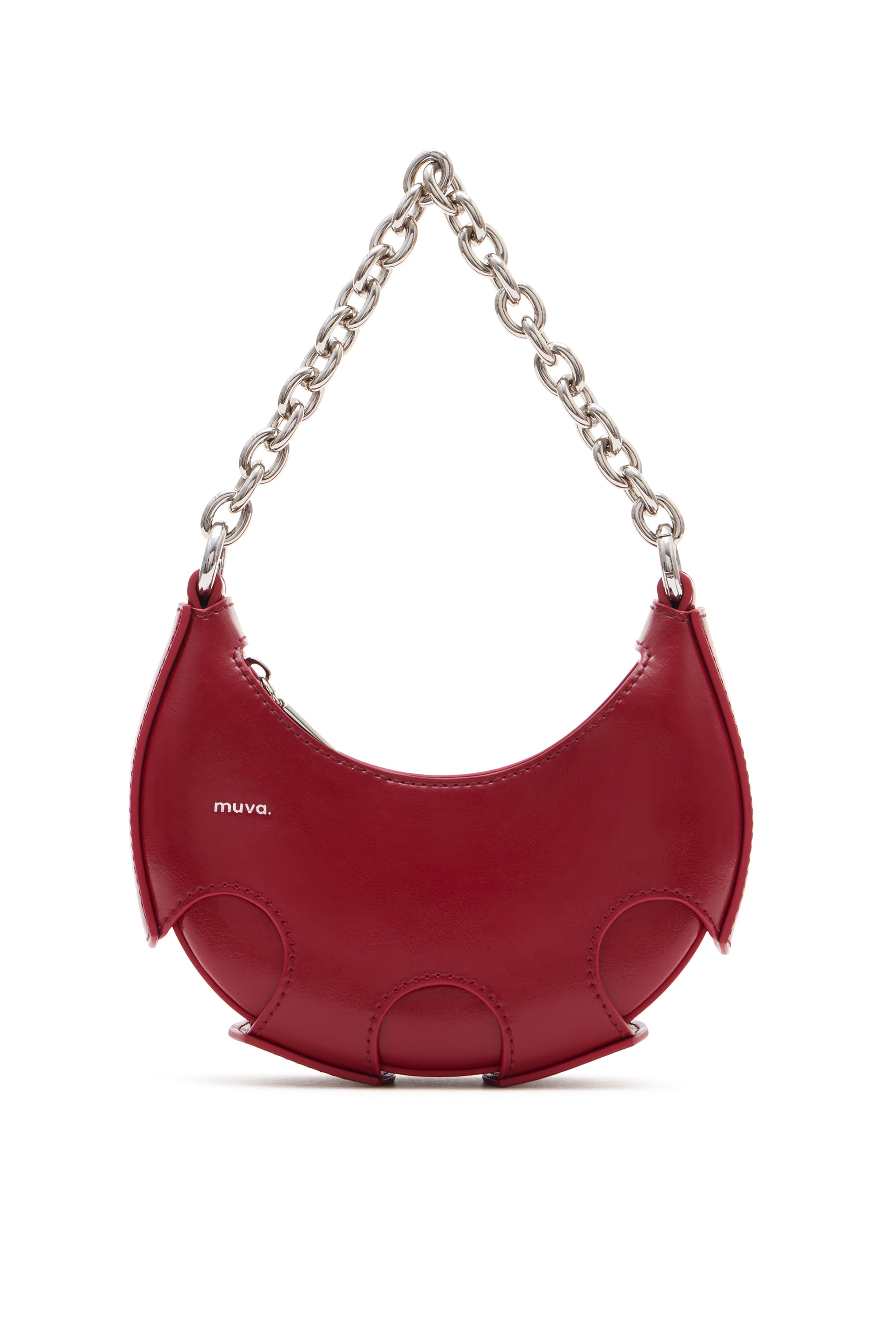 Mini Red Leather Bag