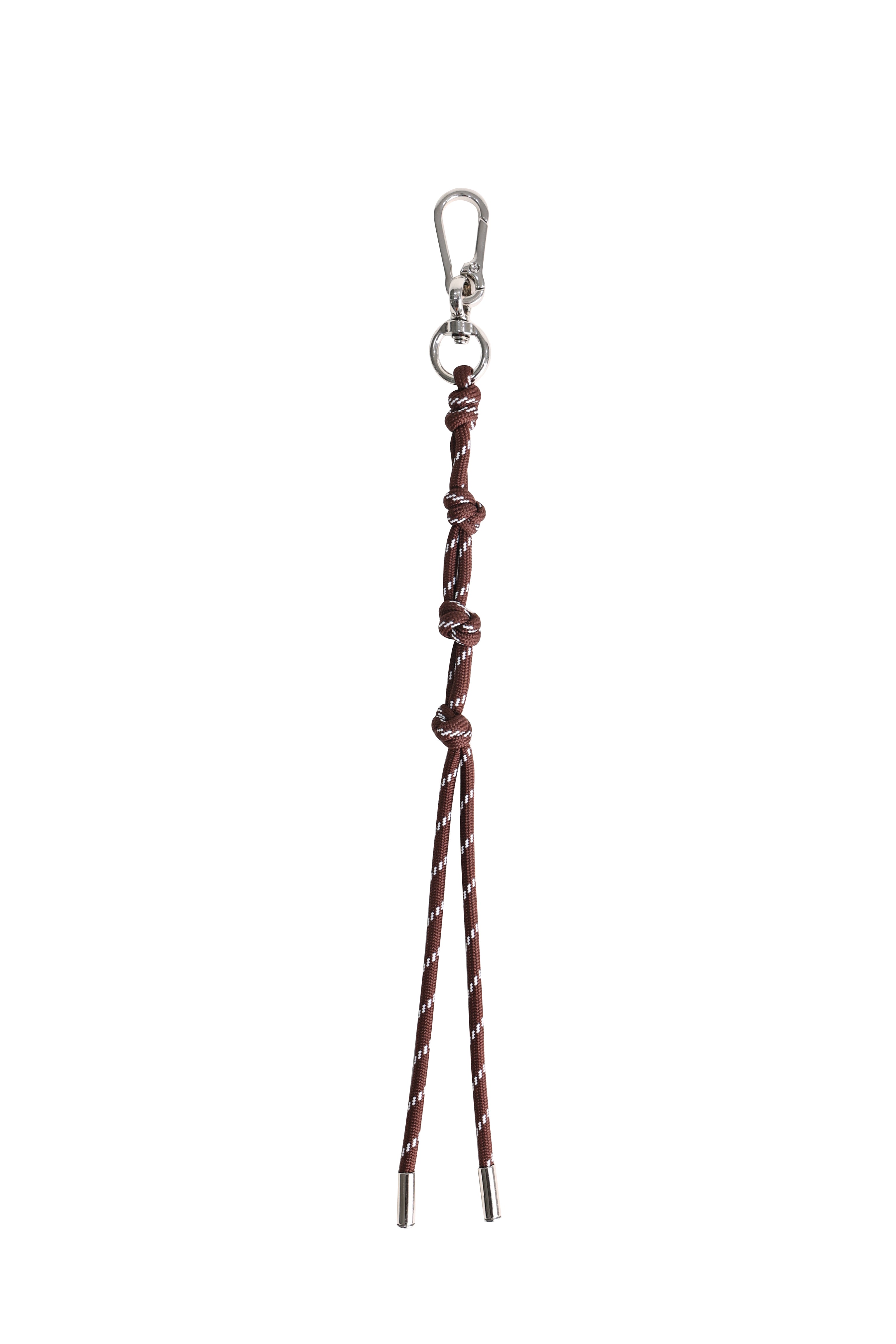Brown Braided Rope Pendant