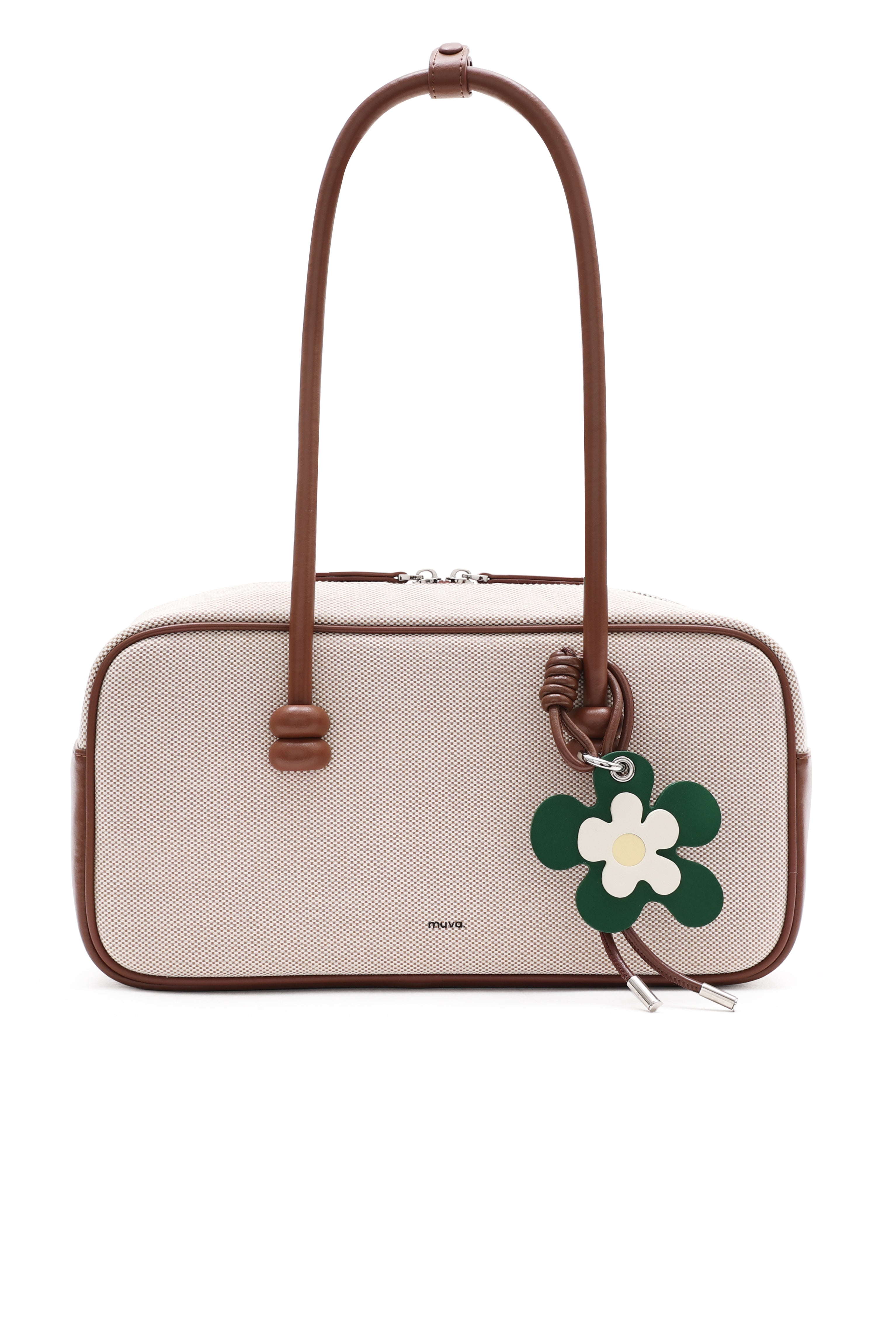 Green Flower Bud Pendant Bag Decoration