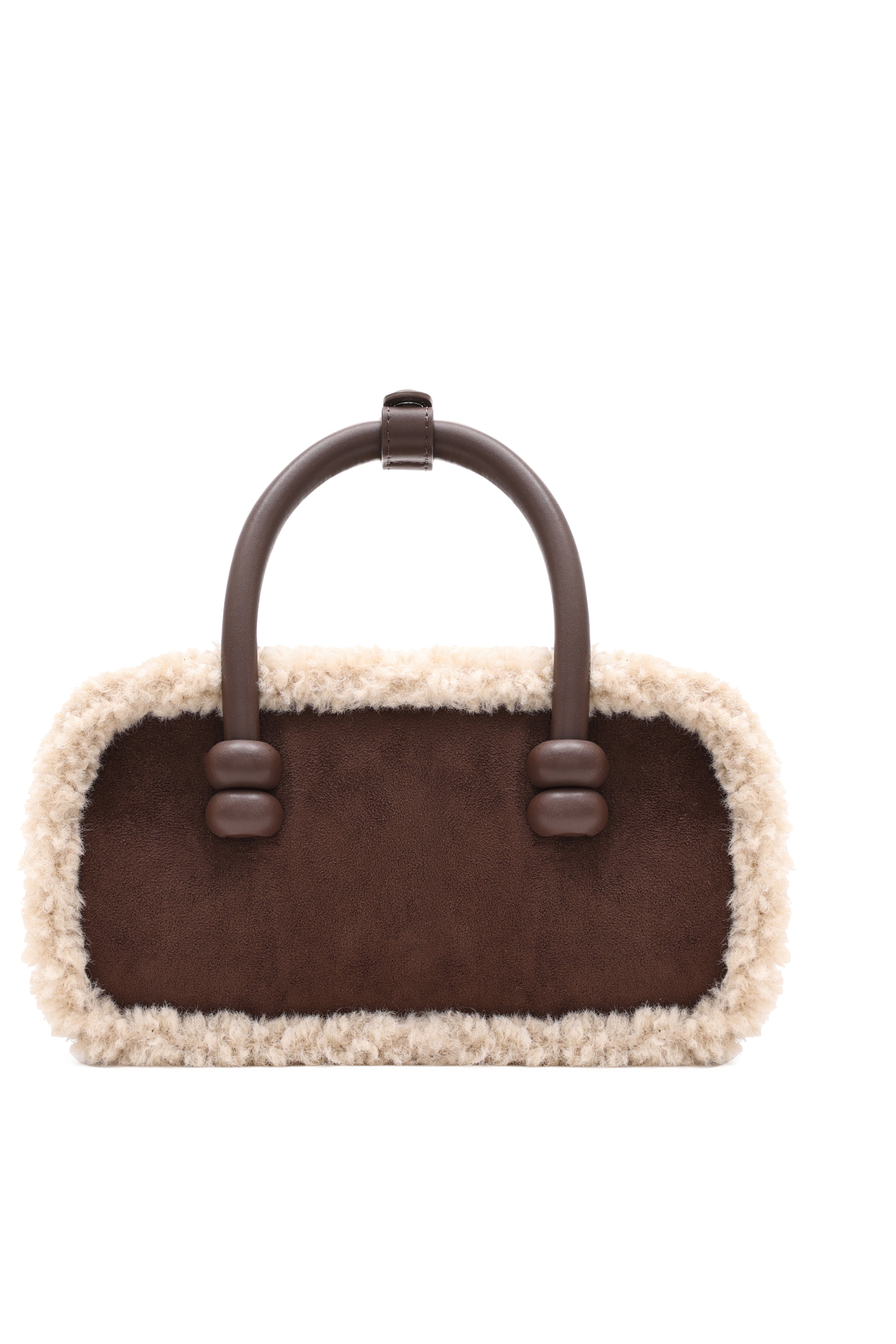Oslo Coffee Brown Wool Bag