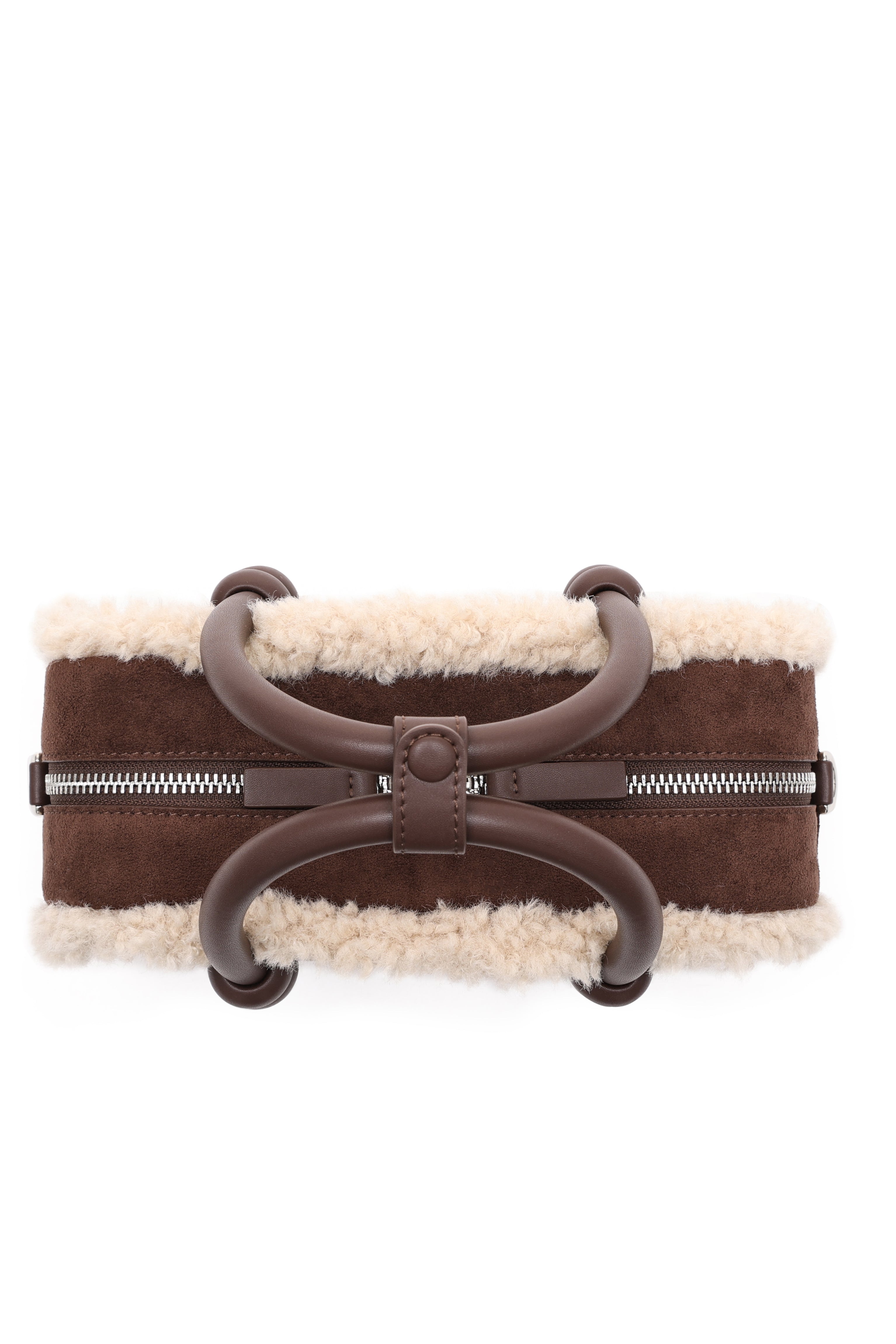 Oslo Coffee Brown Wool Bag