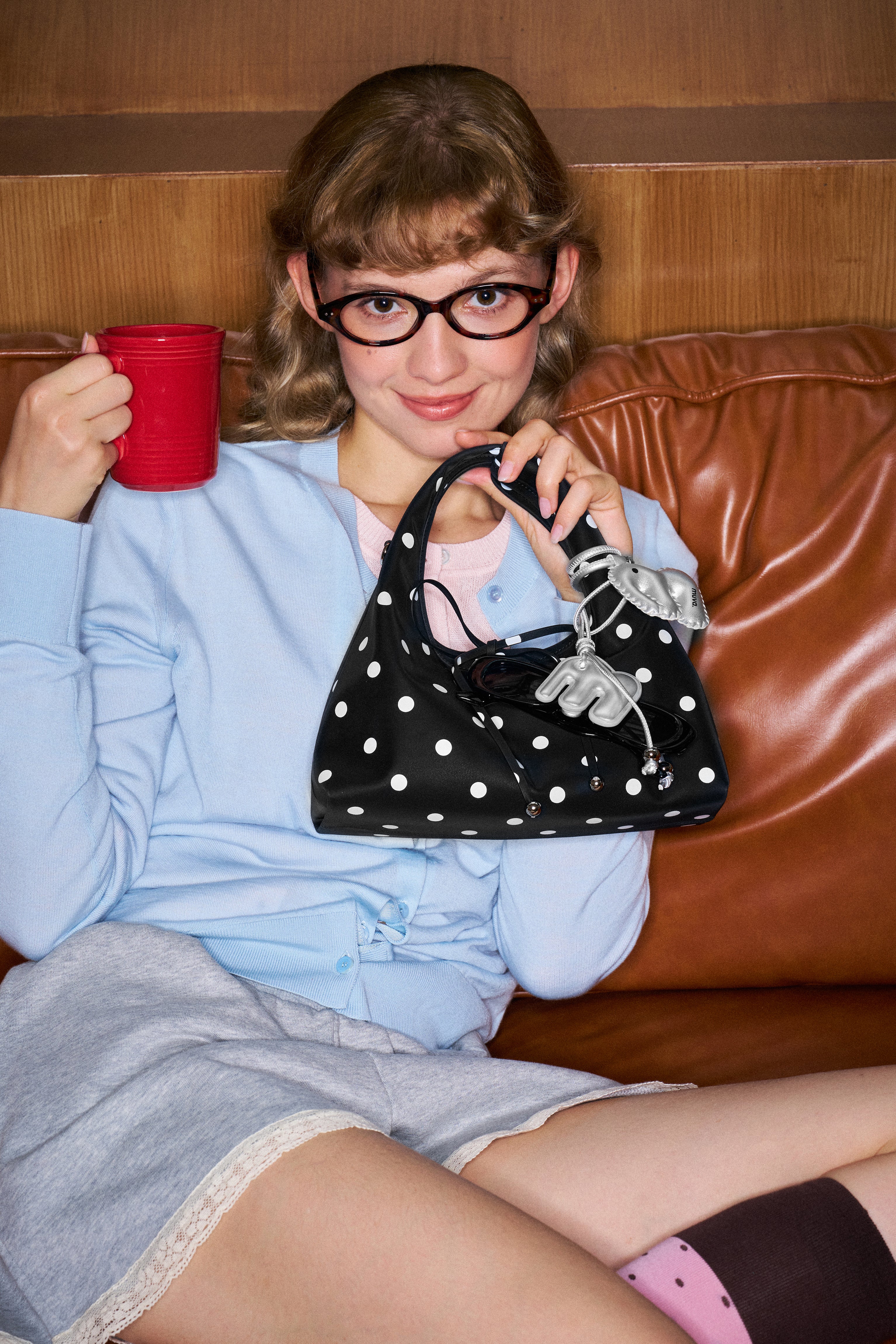 Siena Black Polka Underbag