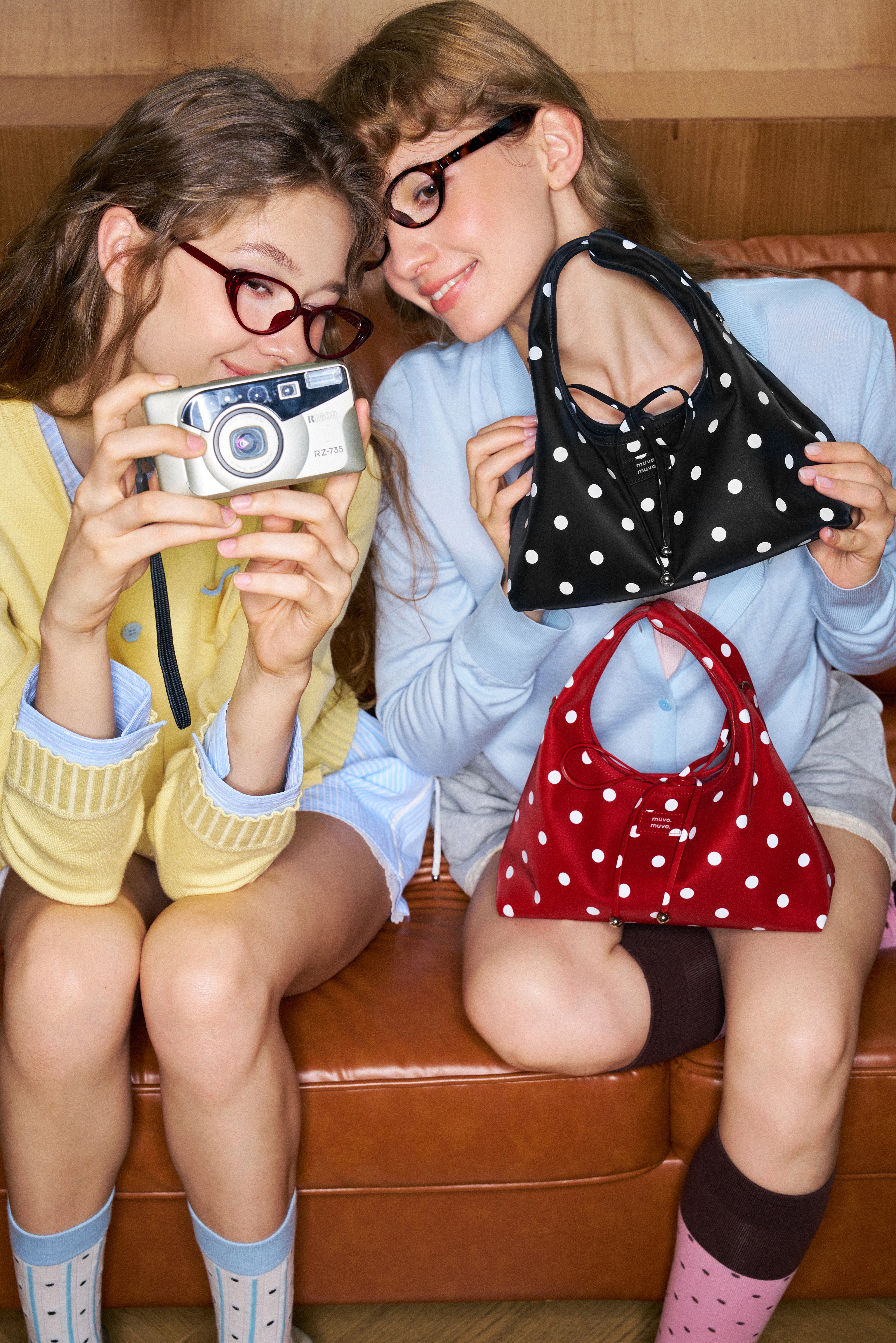 Siena Red Polka Underbag