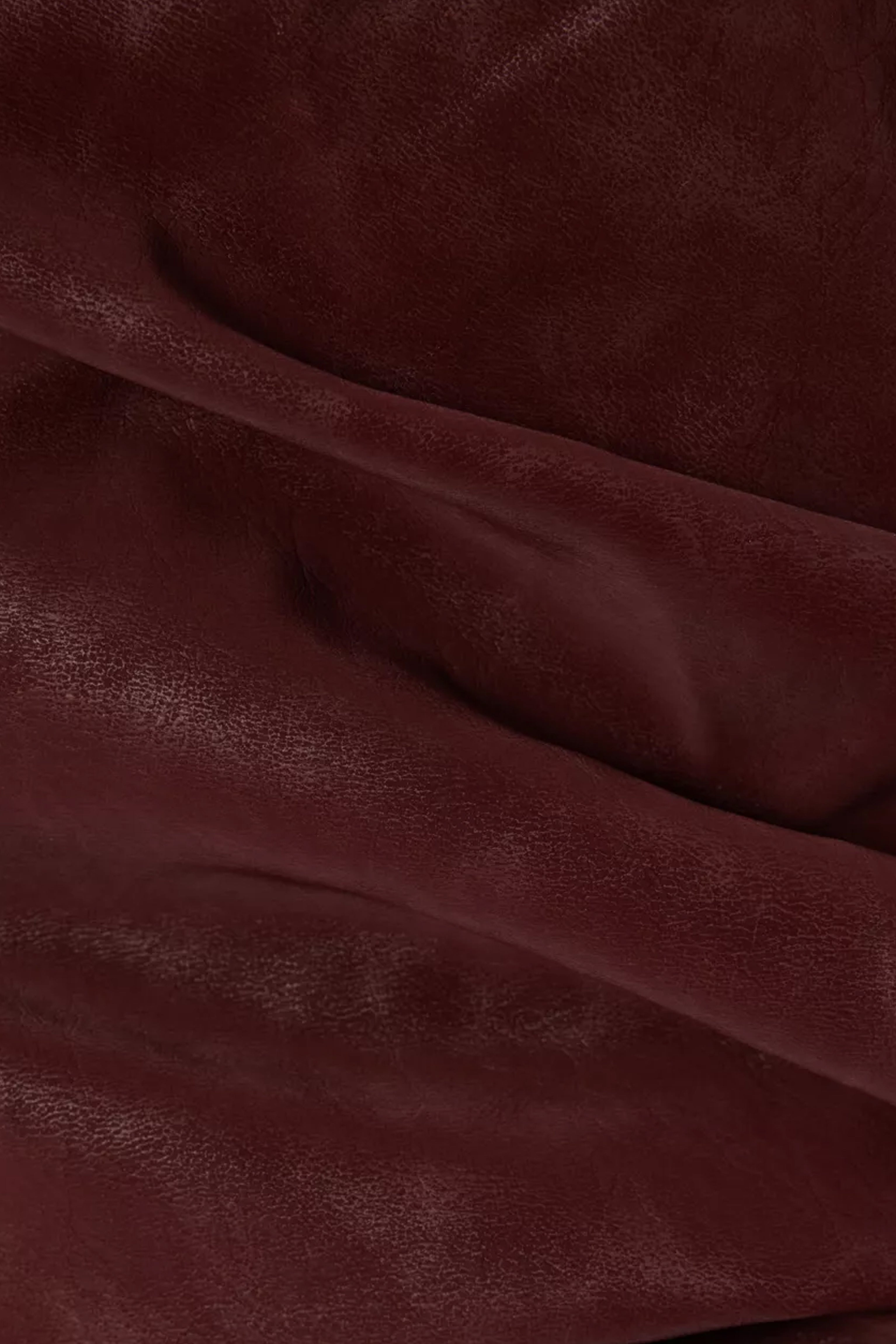 Ingrid Burgundy Soft Touch Wrap Halter Dress