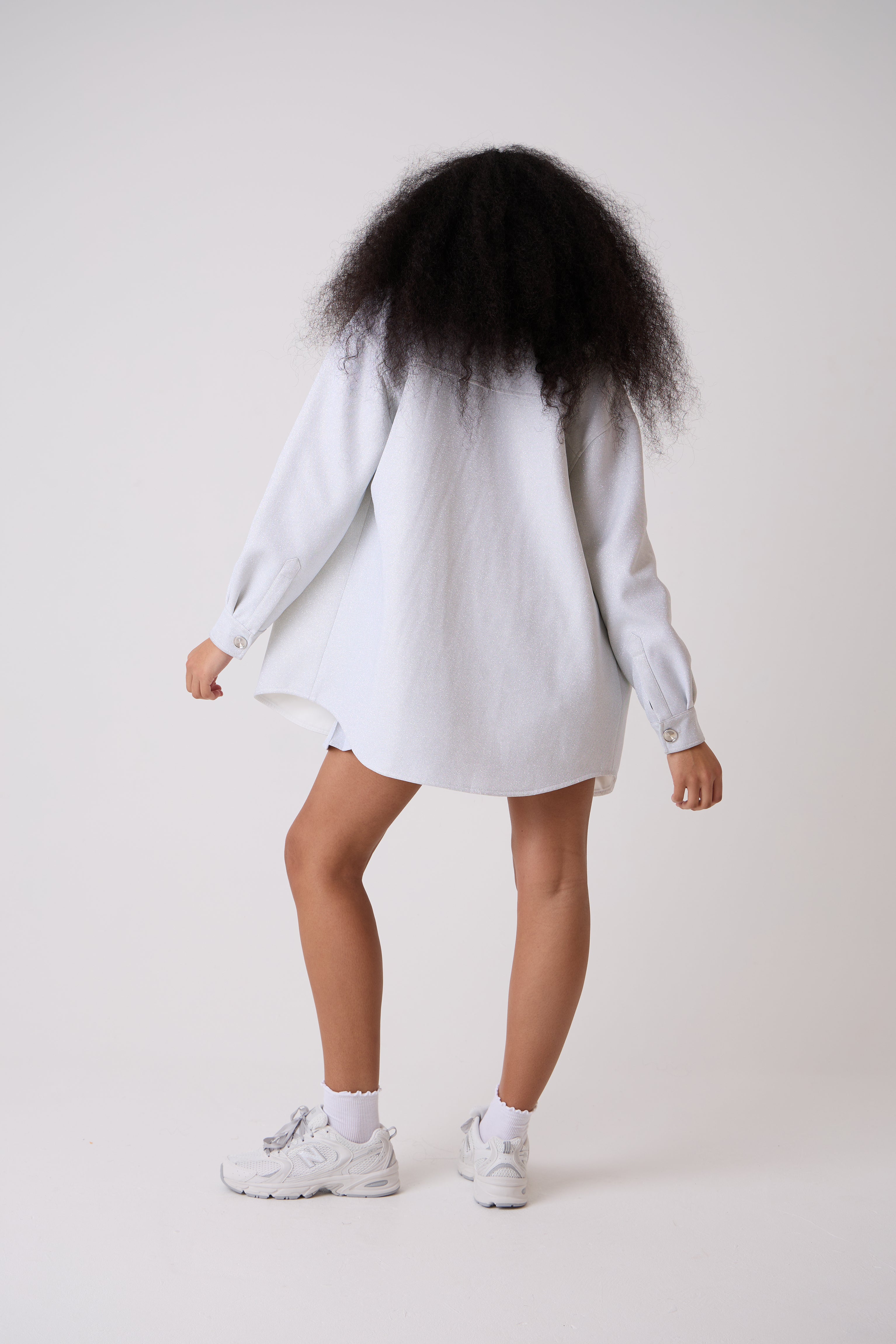Cole Glitter Oversized Shirt