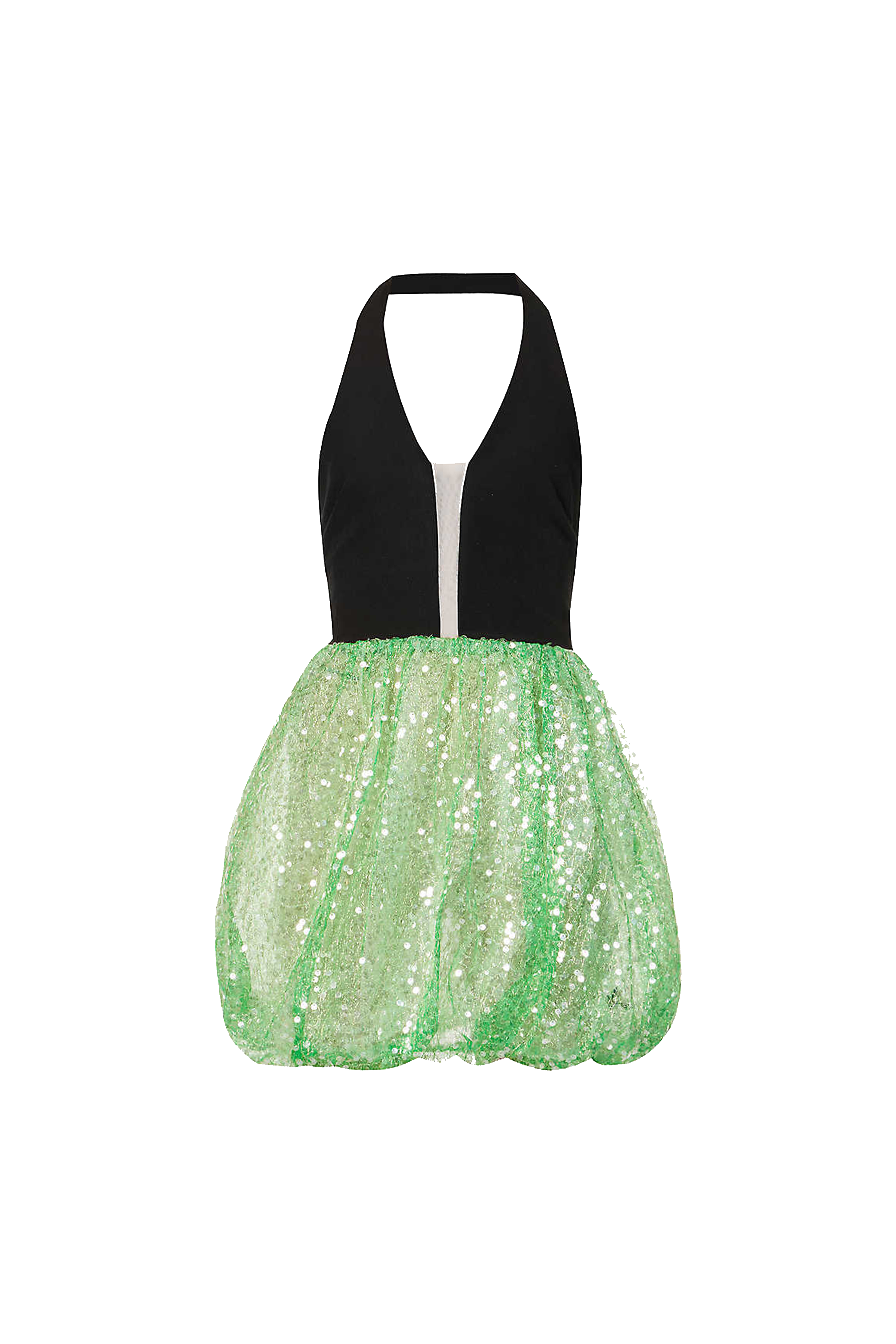 Suzi Sequin Puffball Dress