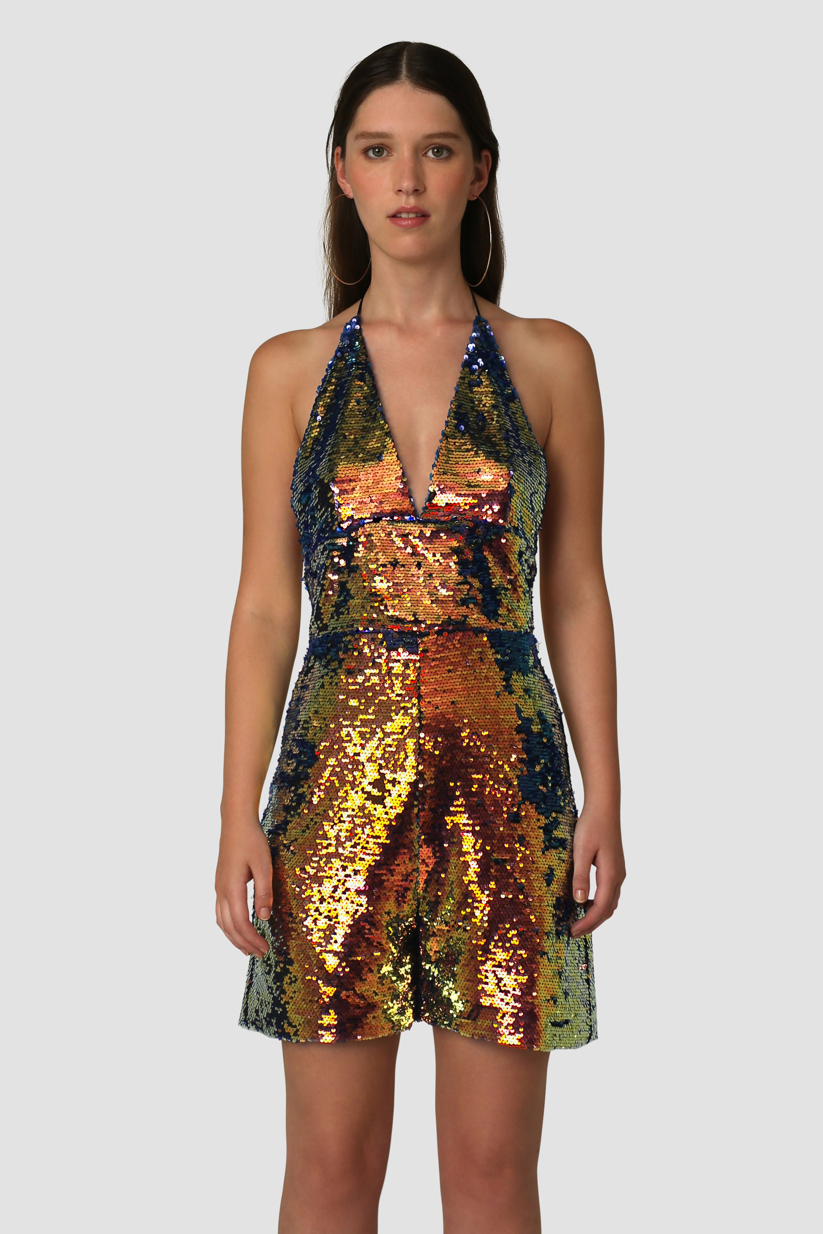 Mercury Sequin Playsuit