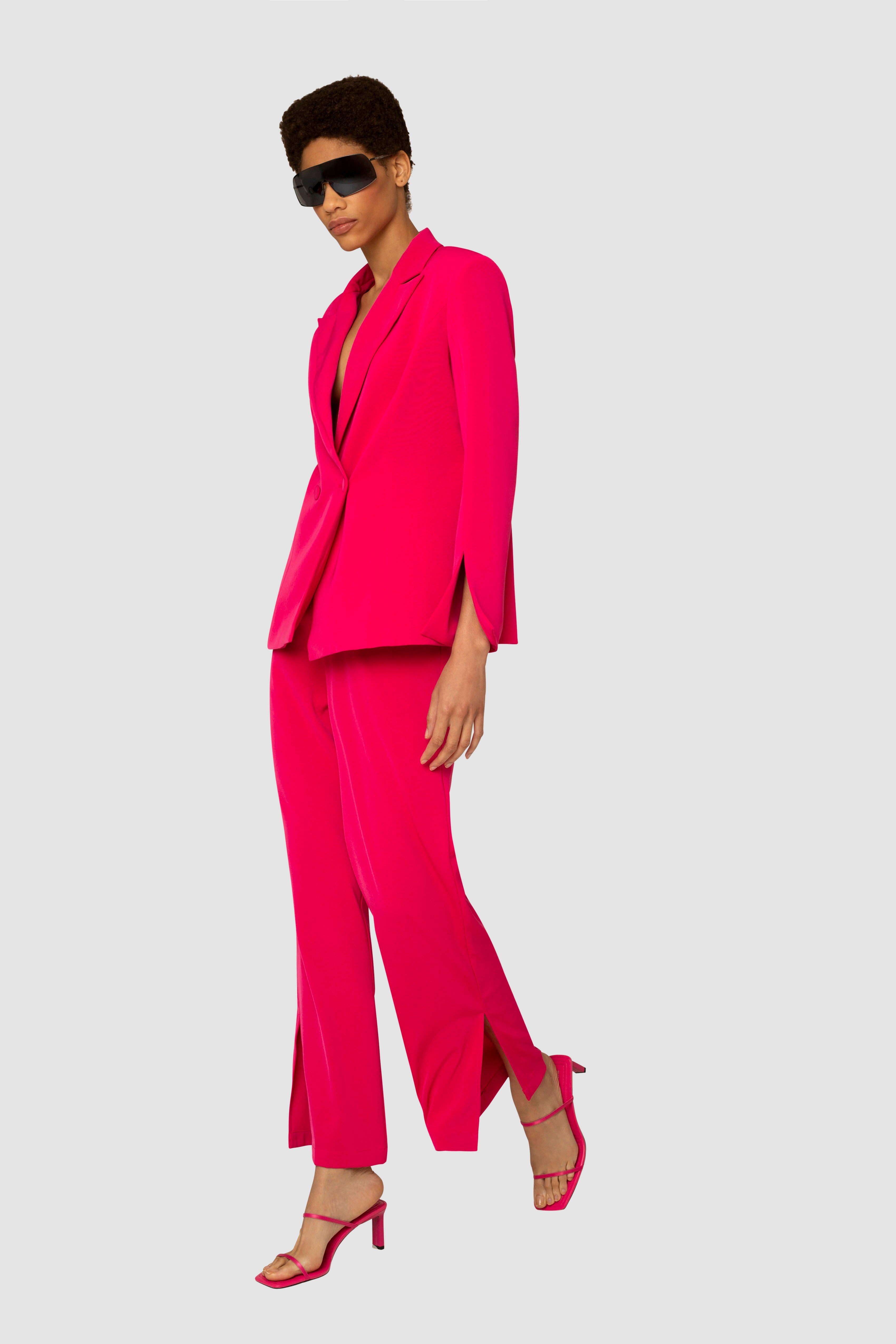 Alice Pink Oversized Tailored Blazer