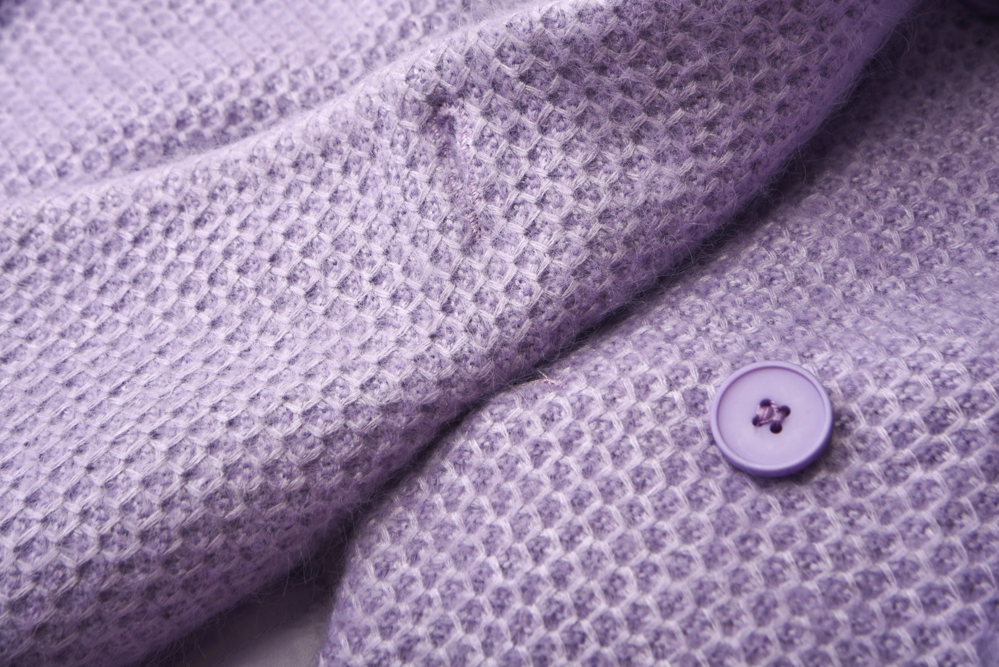 Amaya Lilac Double-Breasted Blazer Jacket