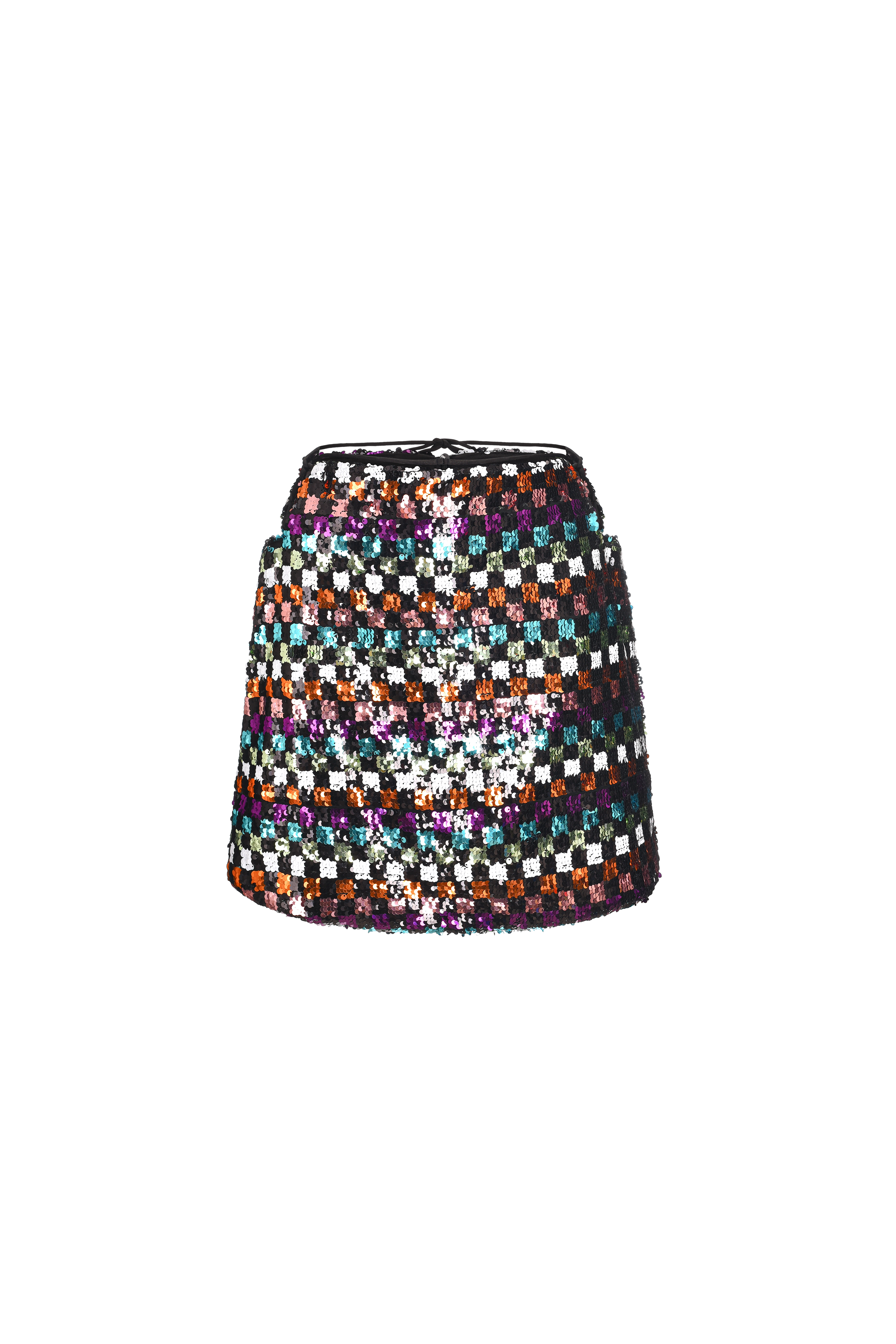 Liberty Multi Sequin Embellished Mini Skirt | AmyLynn