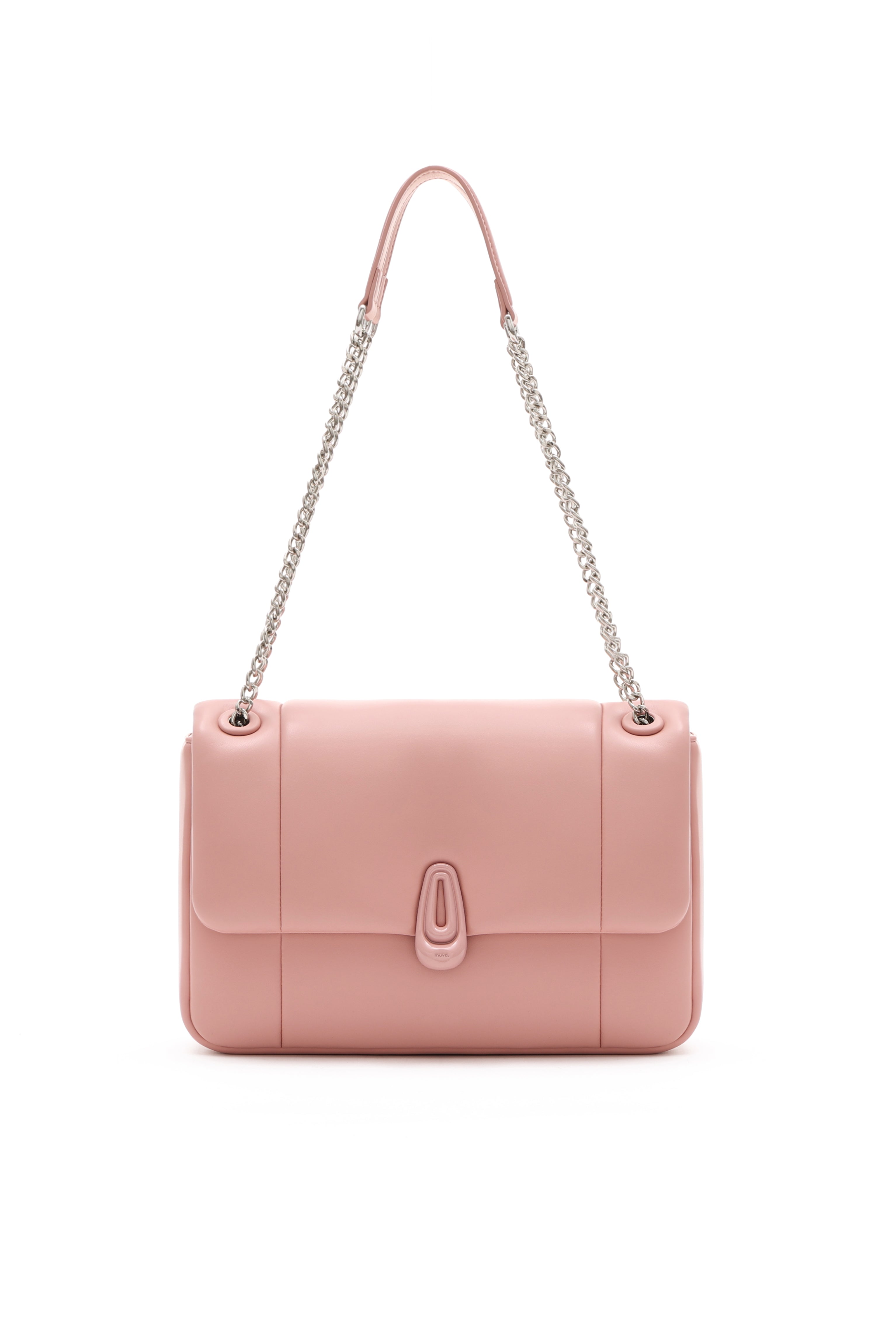 Dallas Pink Square Chain Bag