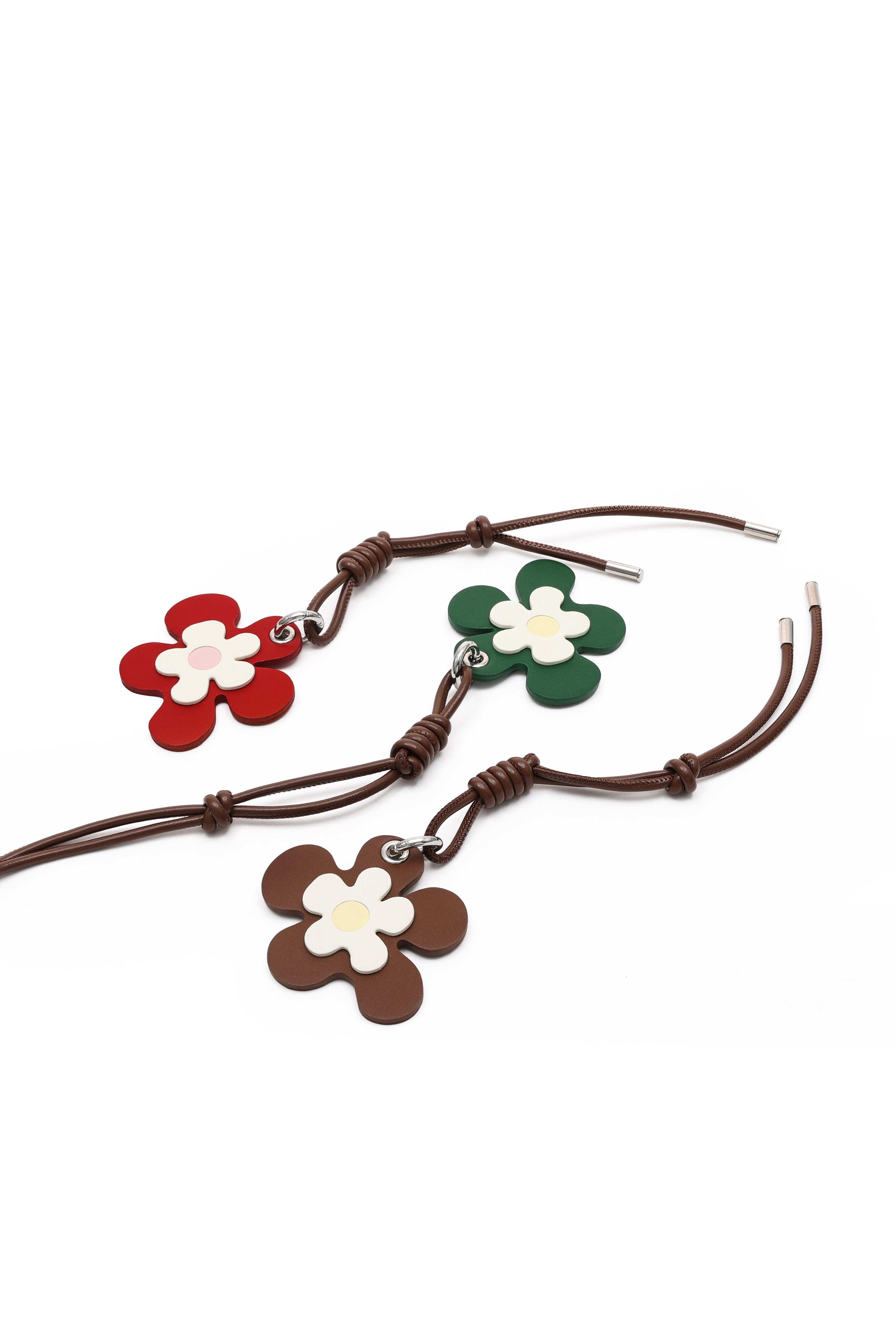 Green Flower Bud Pendant Bag Decoration