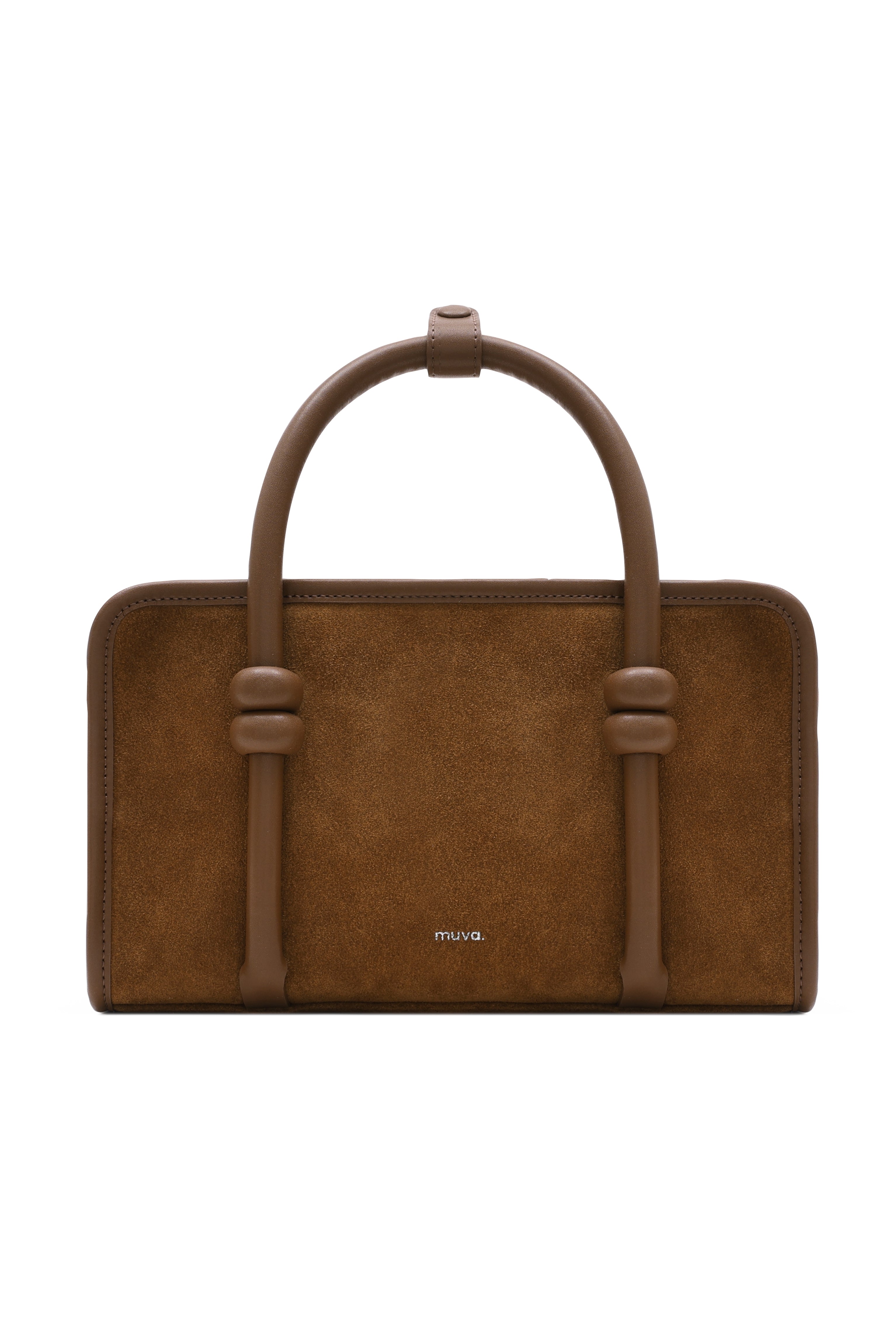 Aspen Latte Brown Suede Bag