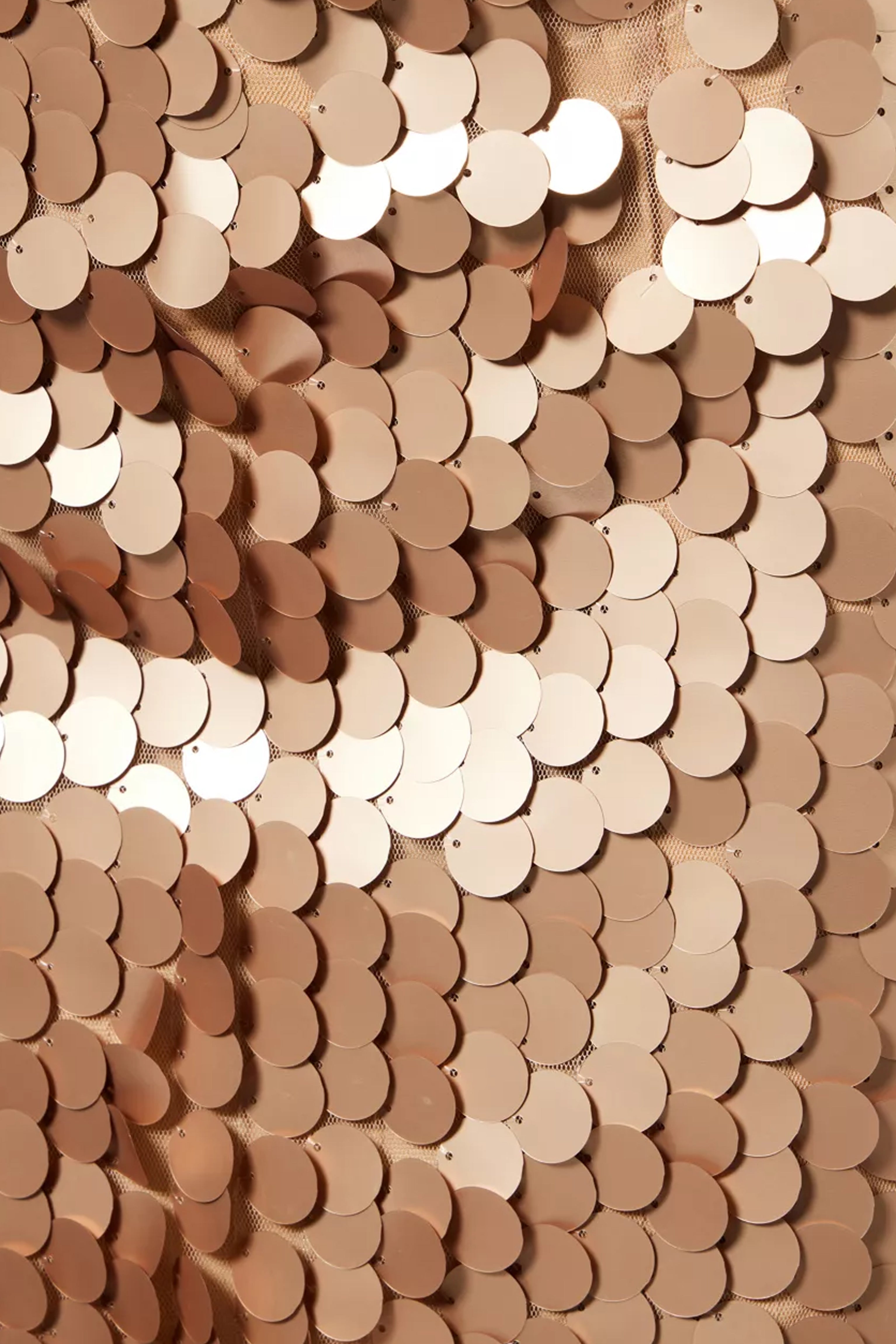 Goldie Matte Disc Sequin Mini Skirt