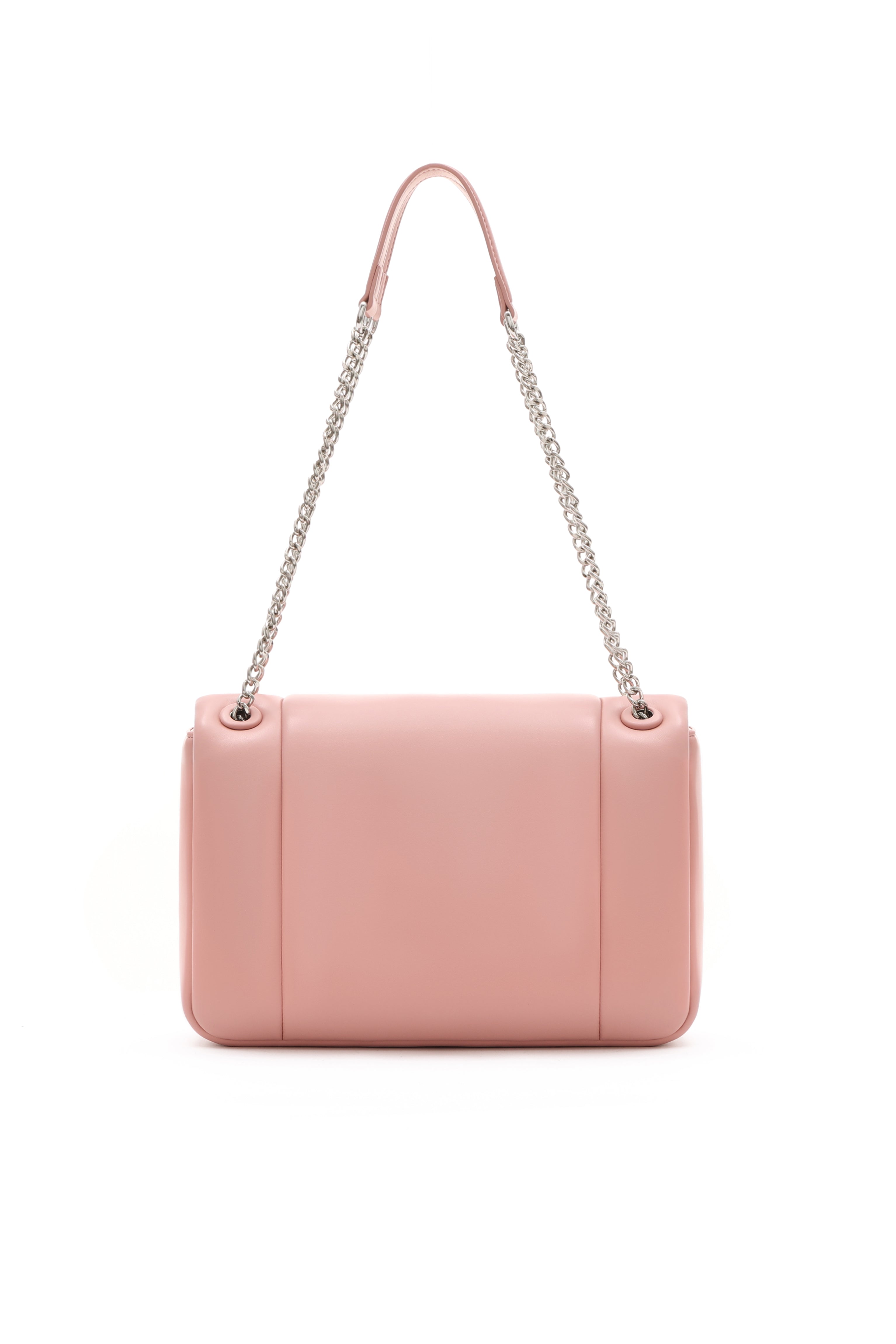 Dallas Pink Square Chain Bag