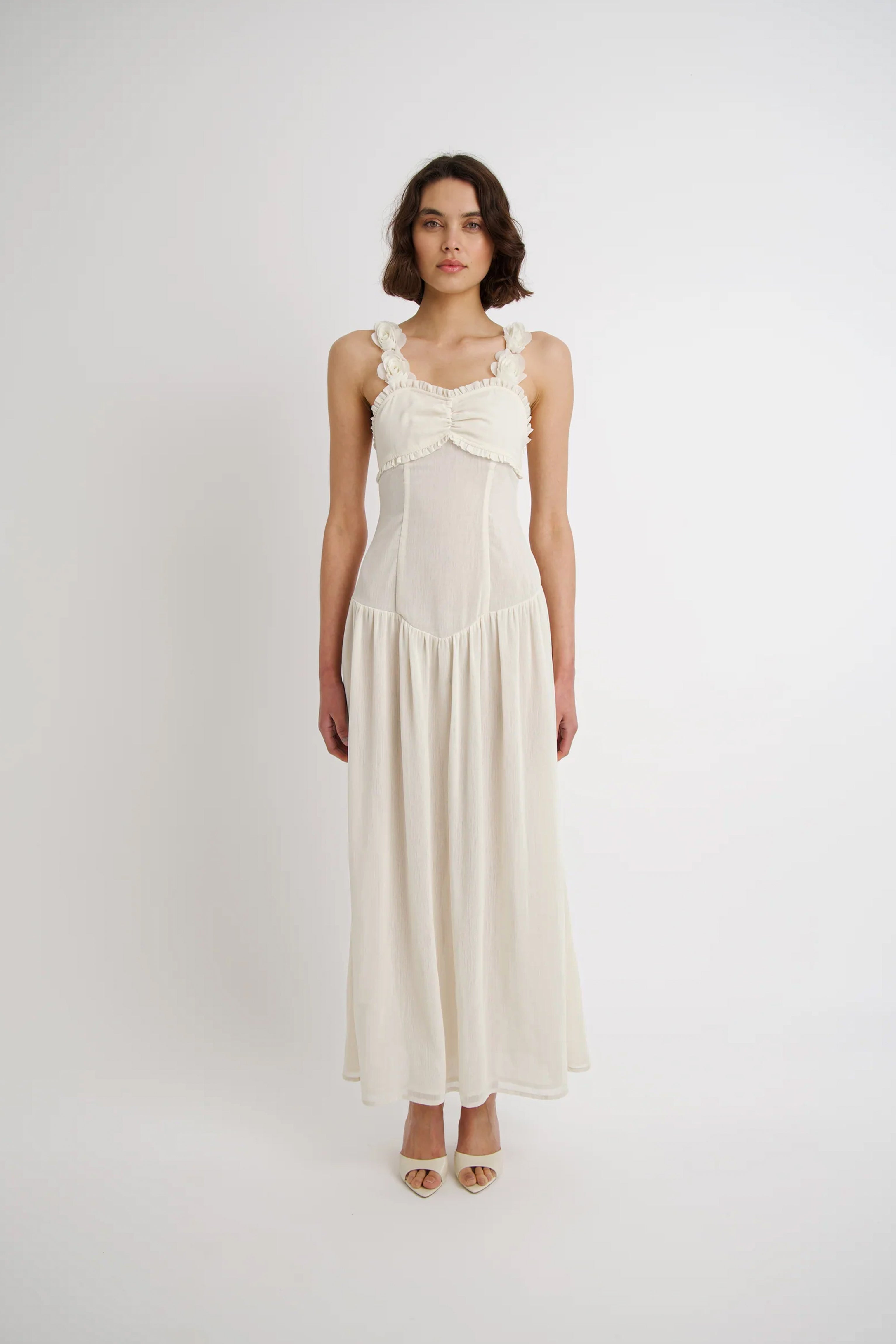 Loren Semi Sheer Maxi Dress