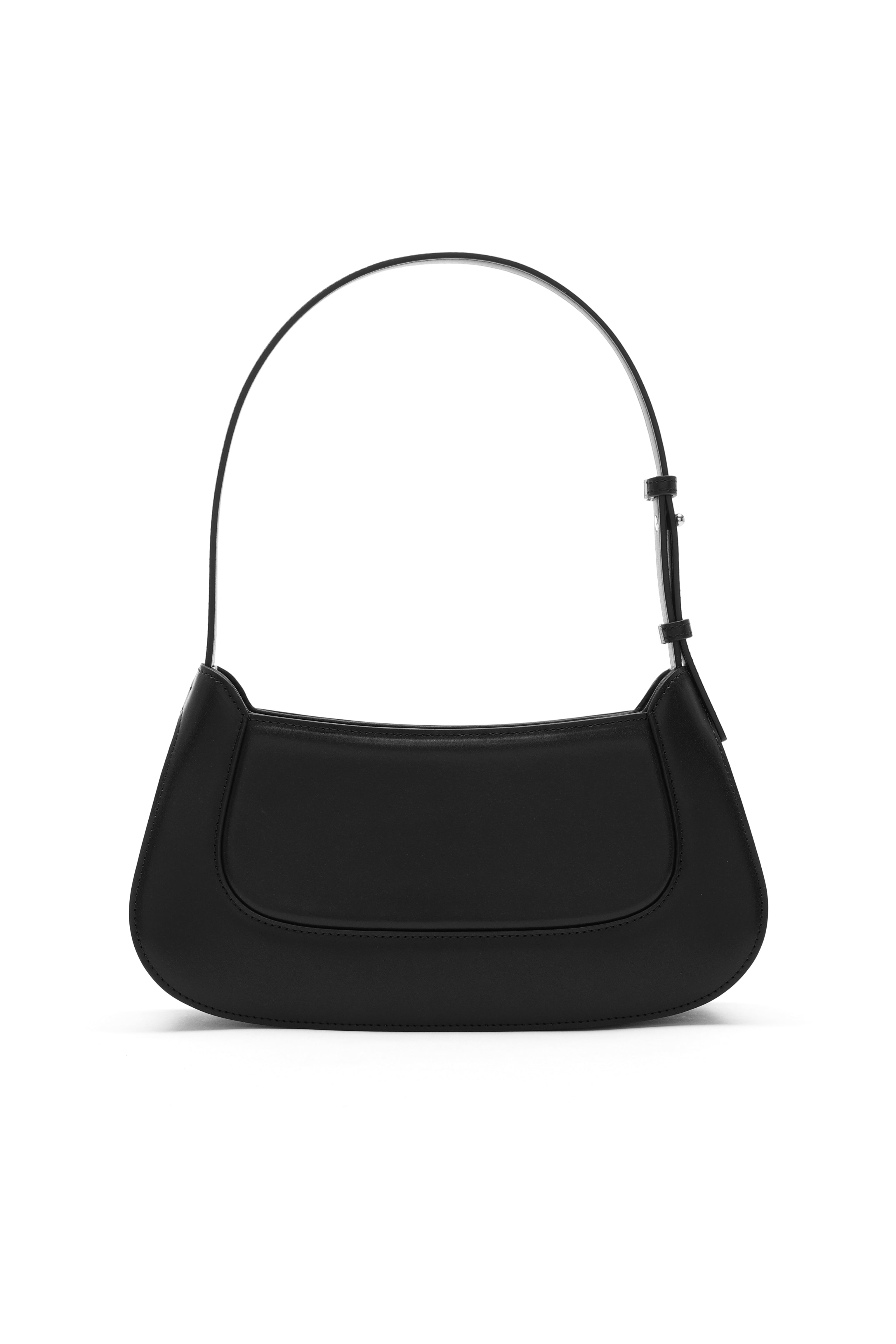 Dakota Black Shoulder Baguette Bag