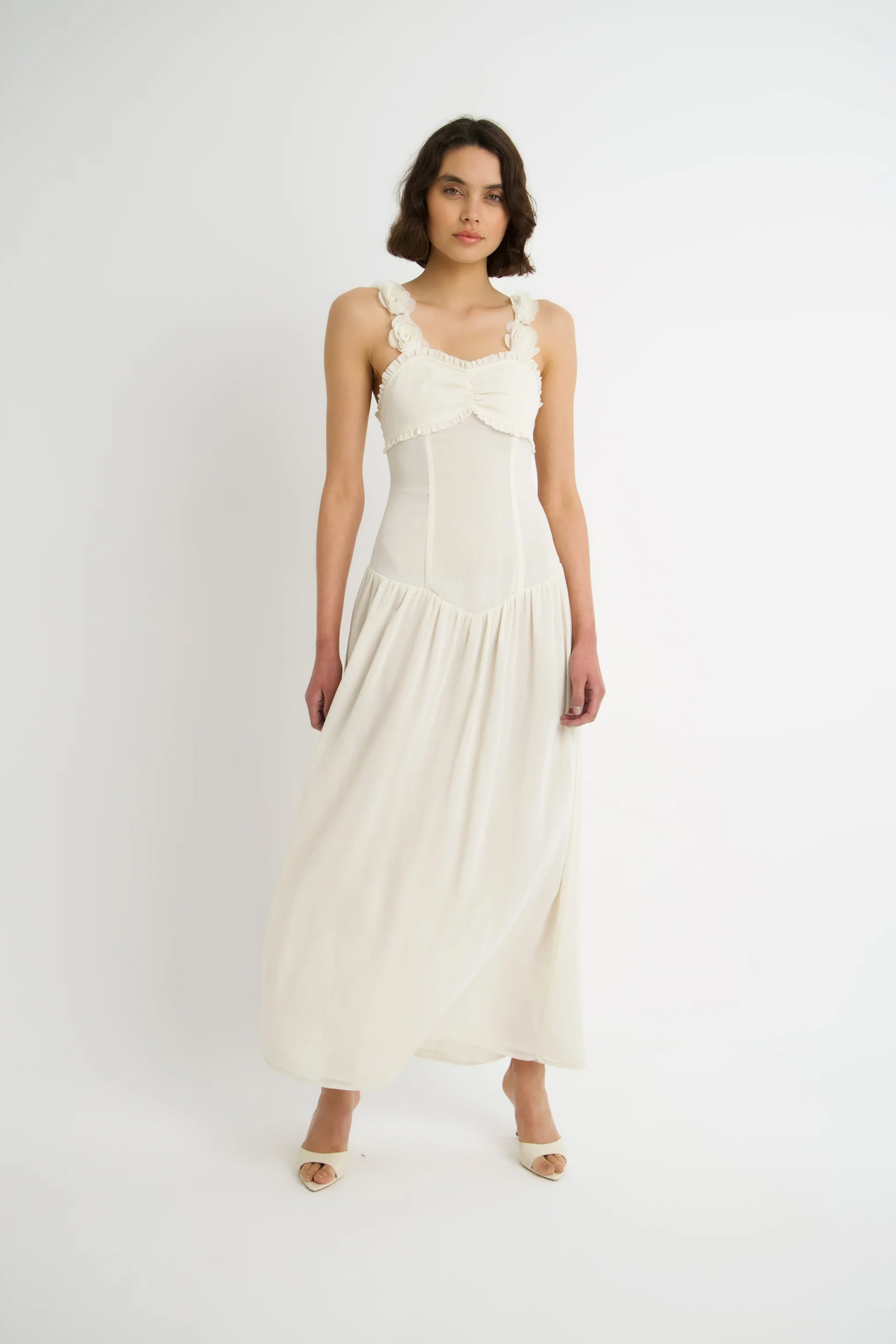 Loren Semi Sheer Maxi Dress
