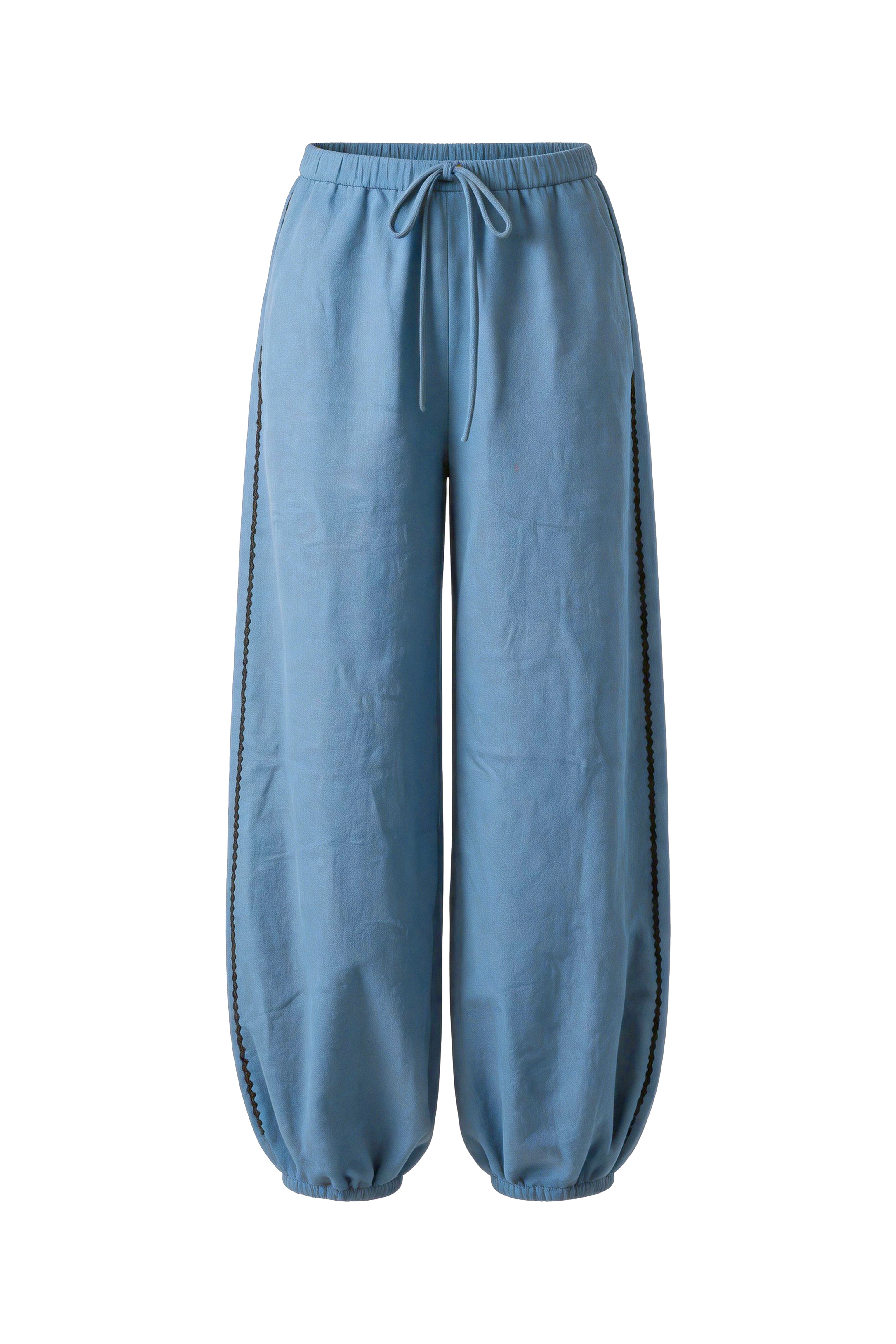 Miami Balloon Trousers - Denim Blue