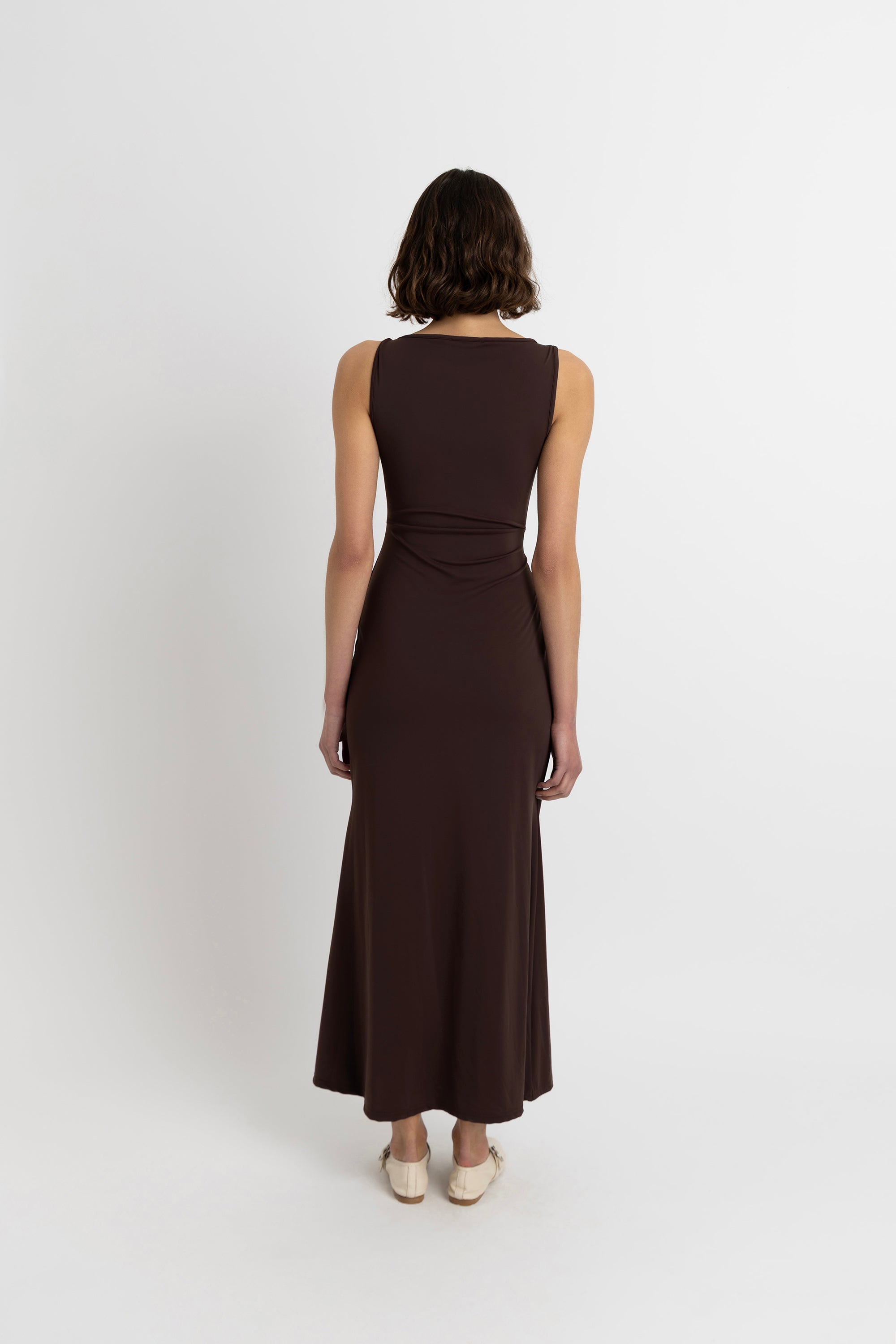 Harlie Brown Heart Cut Out Maxi Dress