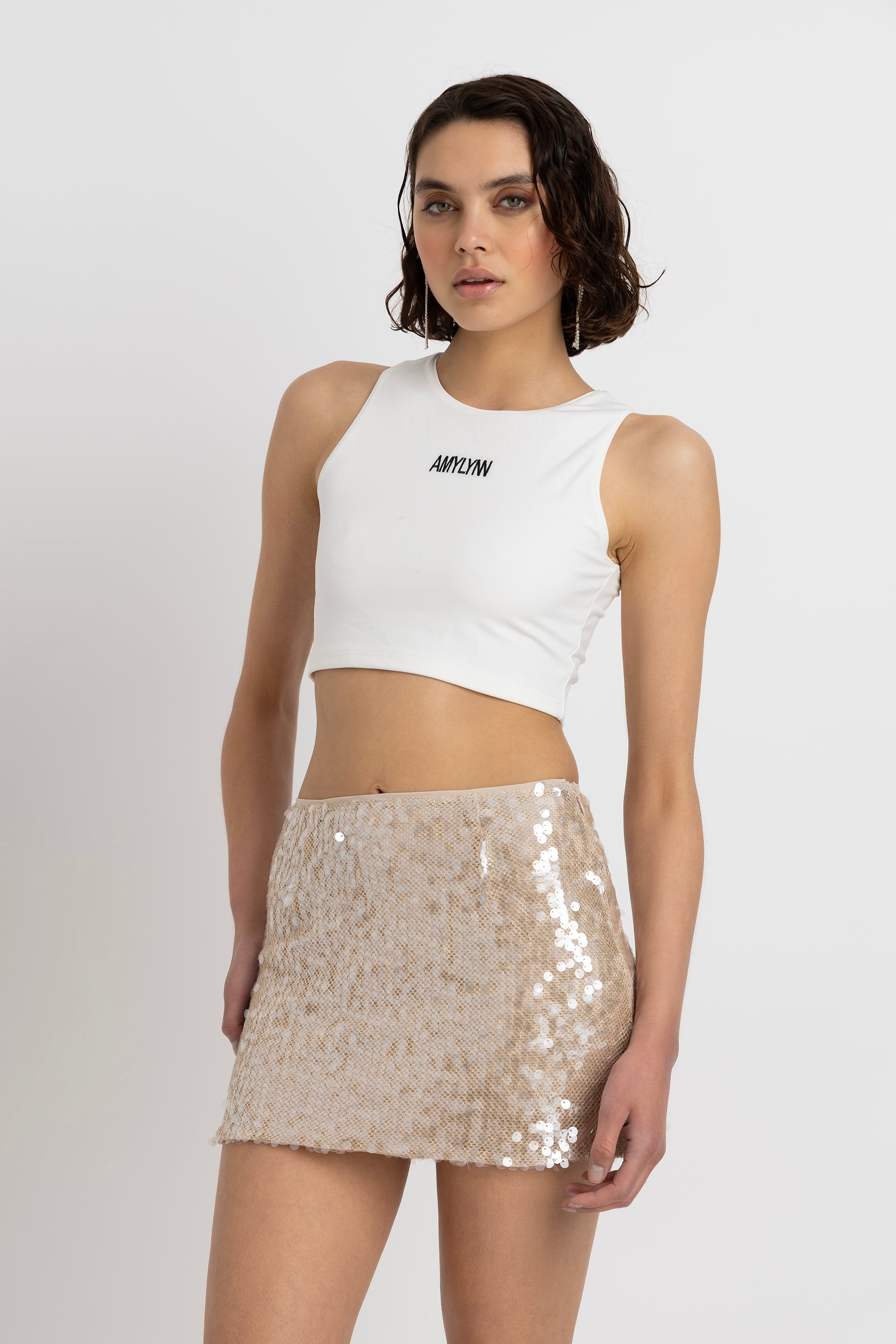 Dolce Sequin Mini Skirt