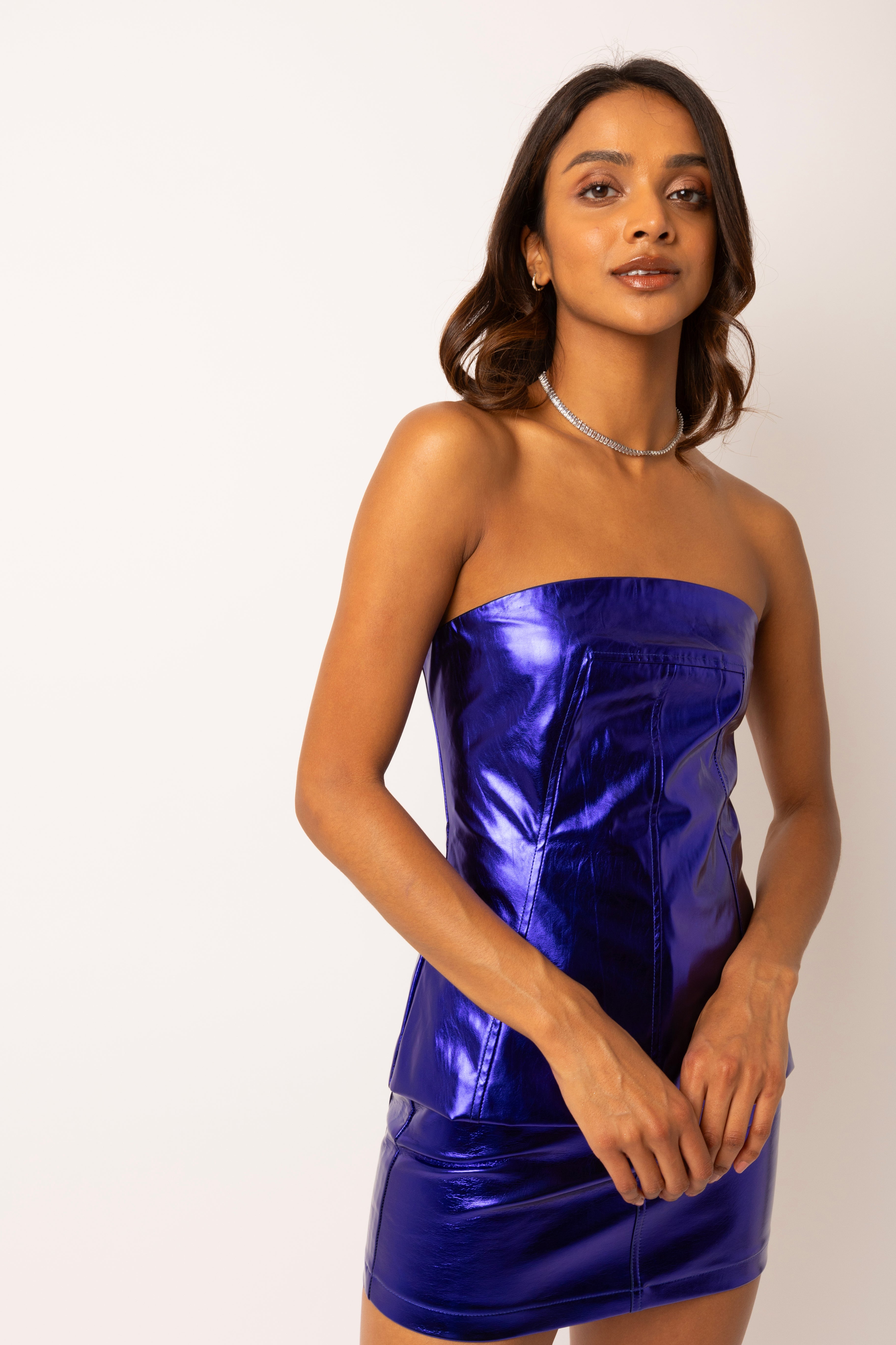 Johanna Ultra Violet Bandeau Top