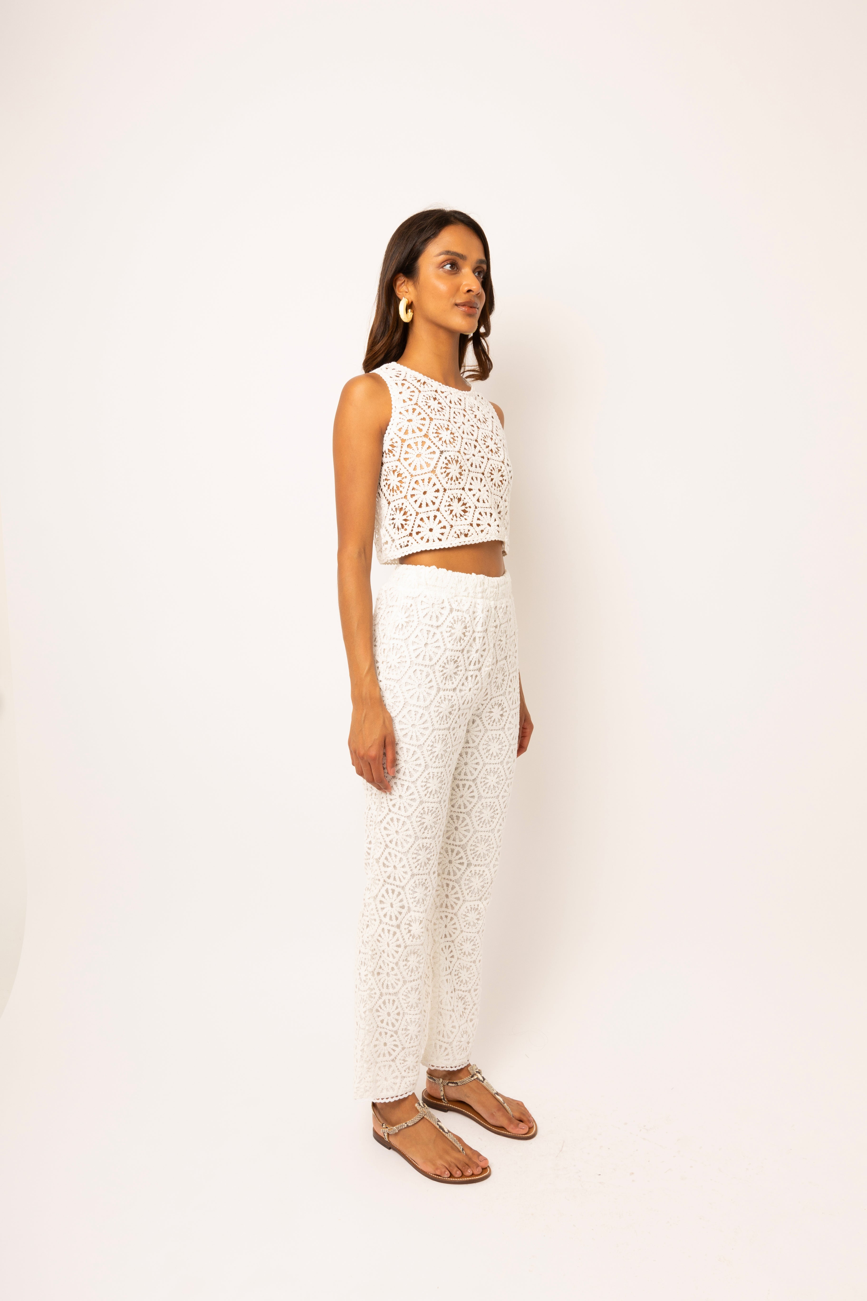 Florence Crochet Lace Top