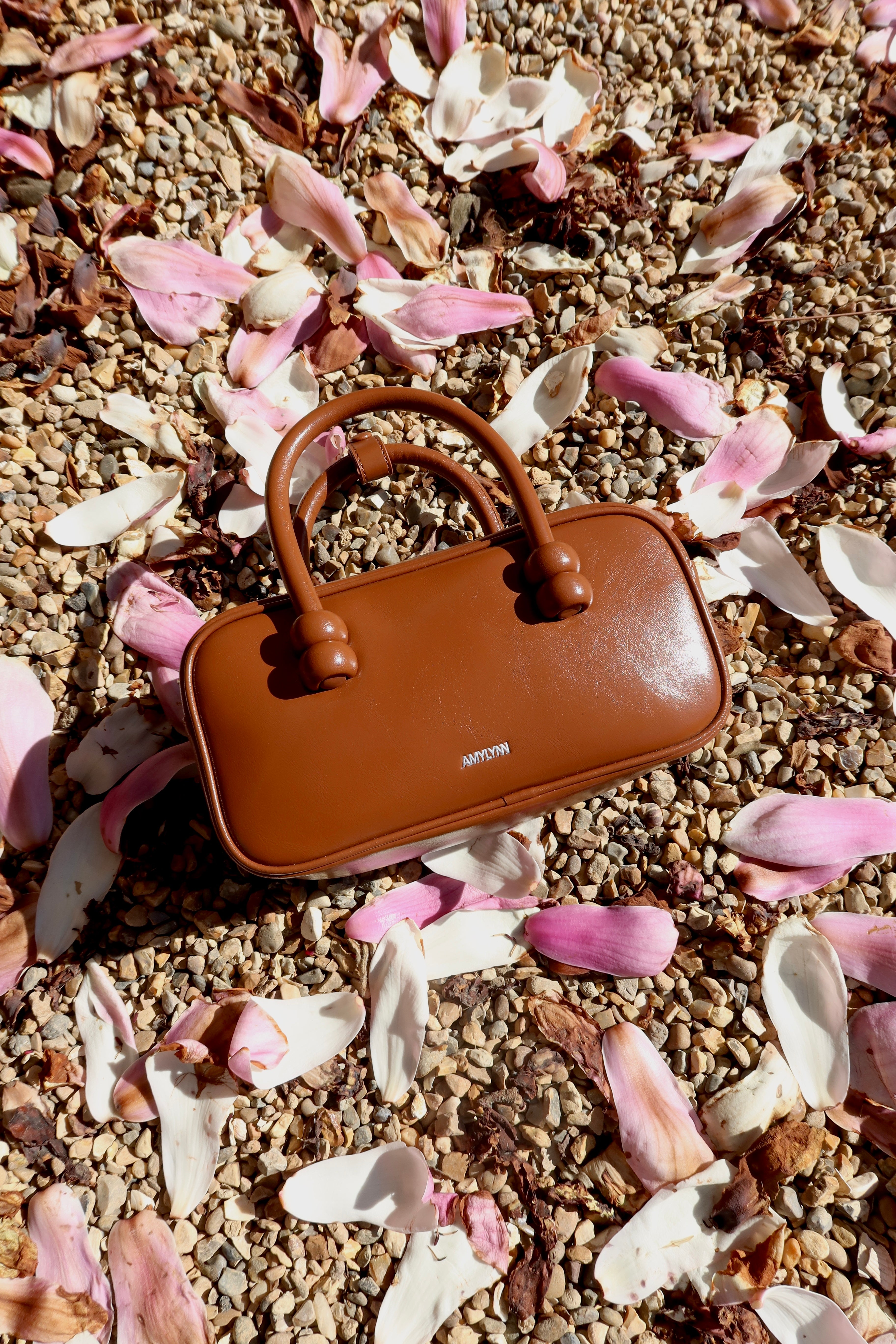 Boston Brown Leather Crossbody Rectangle Bag