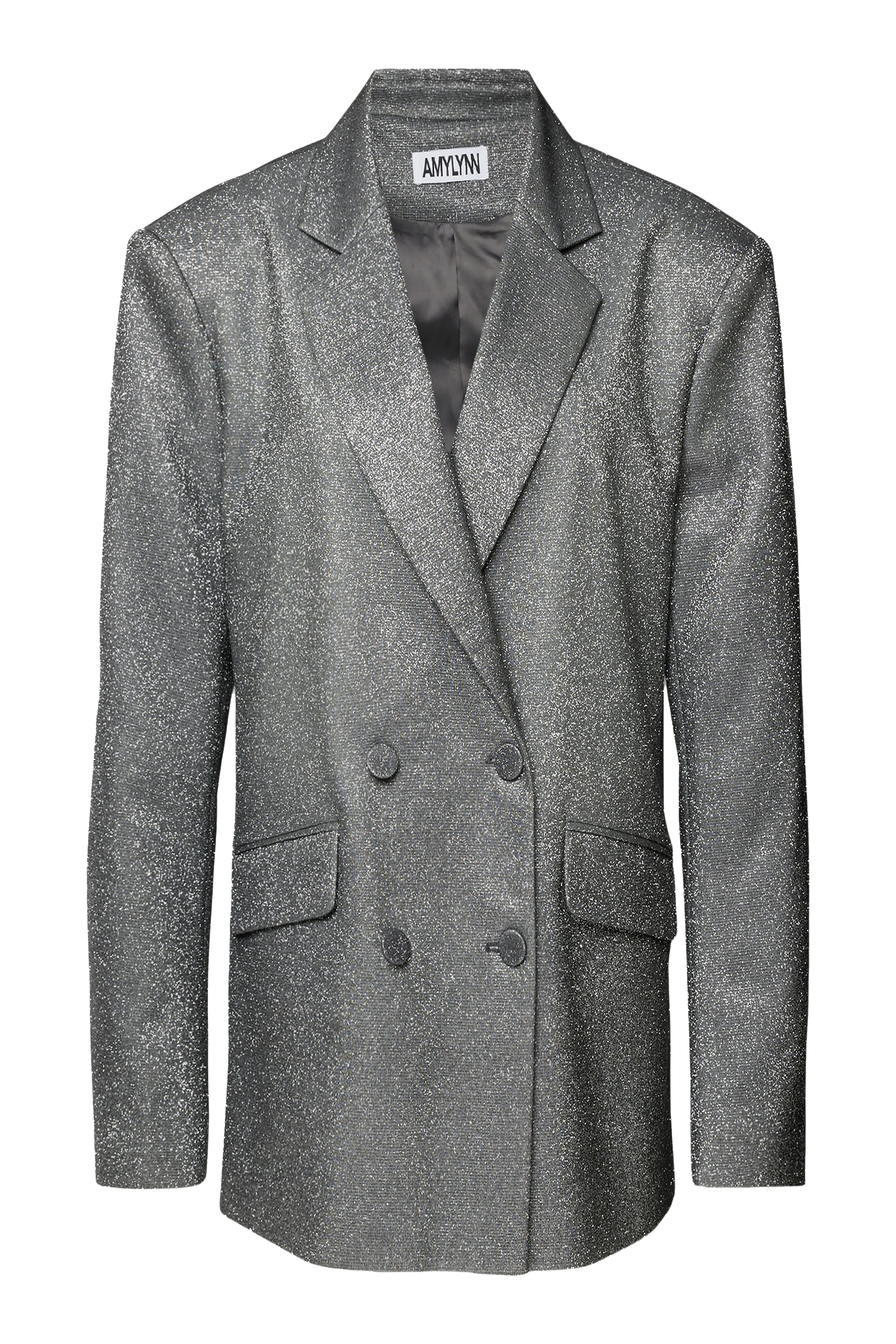 Ezra Glitter Oversized Blazer Jacket