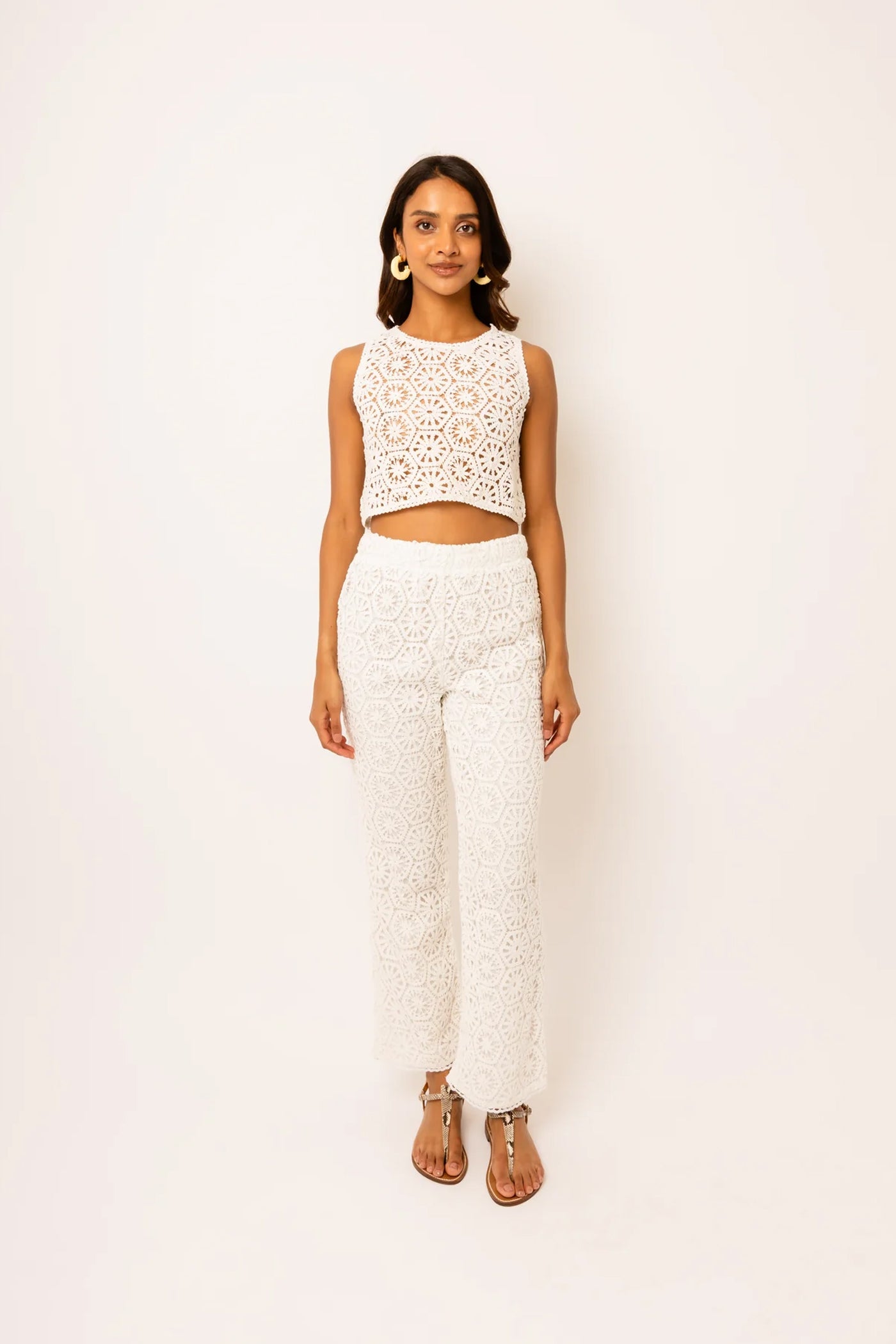 Florence Crochet Lace Top
