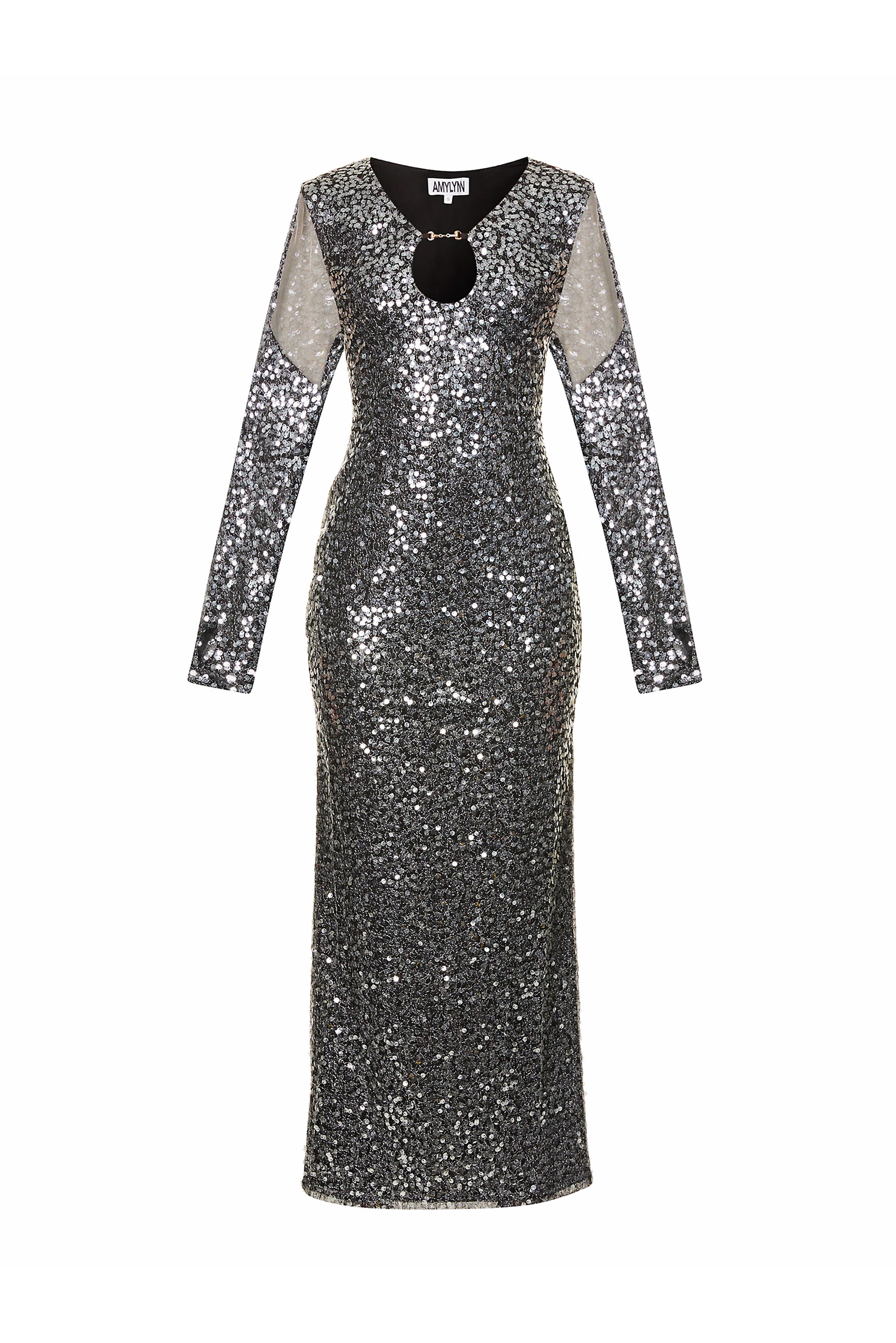 Khloe Sequin Embellished Maxi Dress