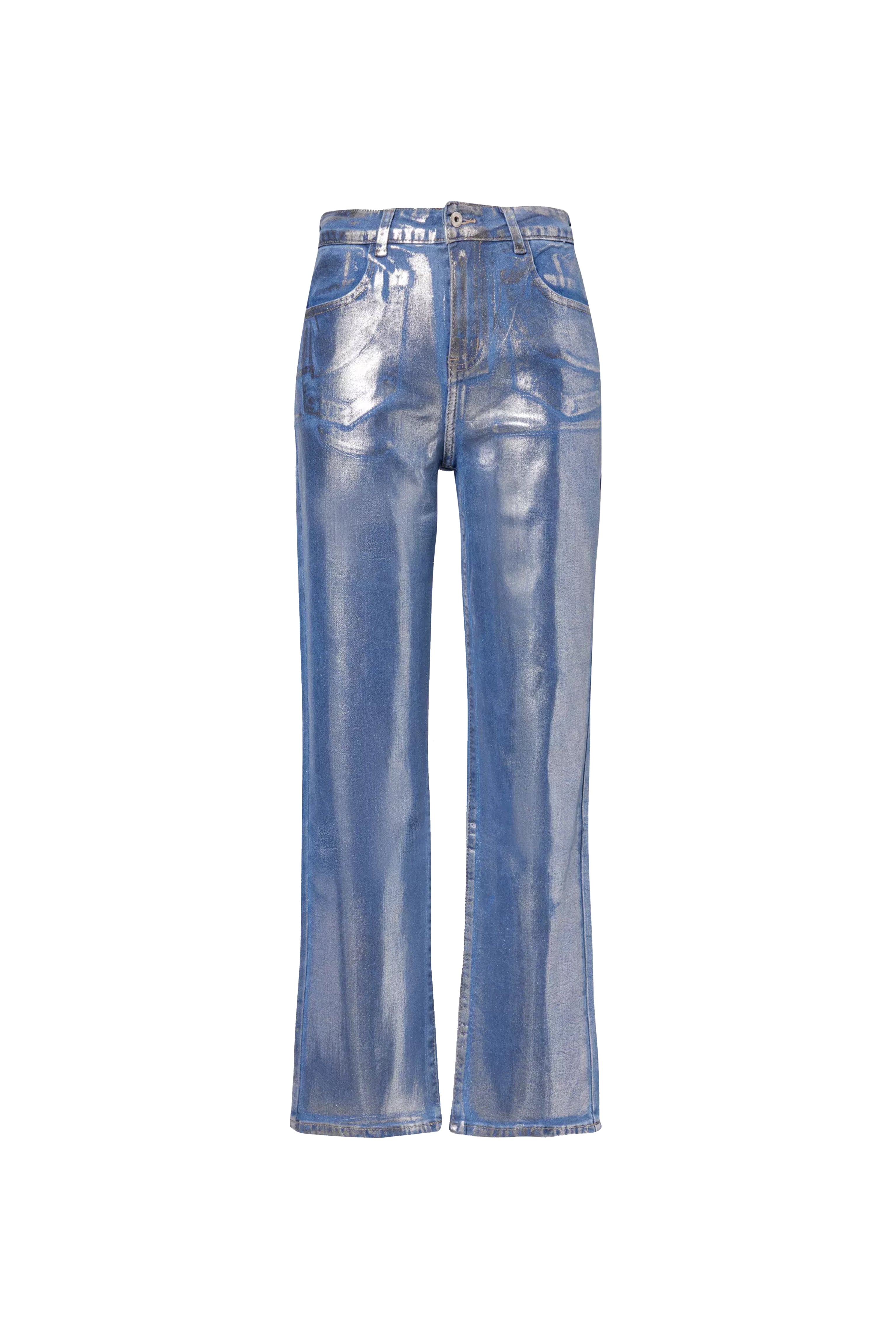 Soho Denim Metallic Trousers