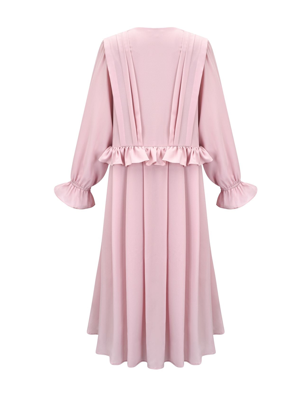 Winnie Pink Ruffle Dress