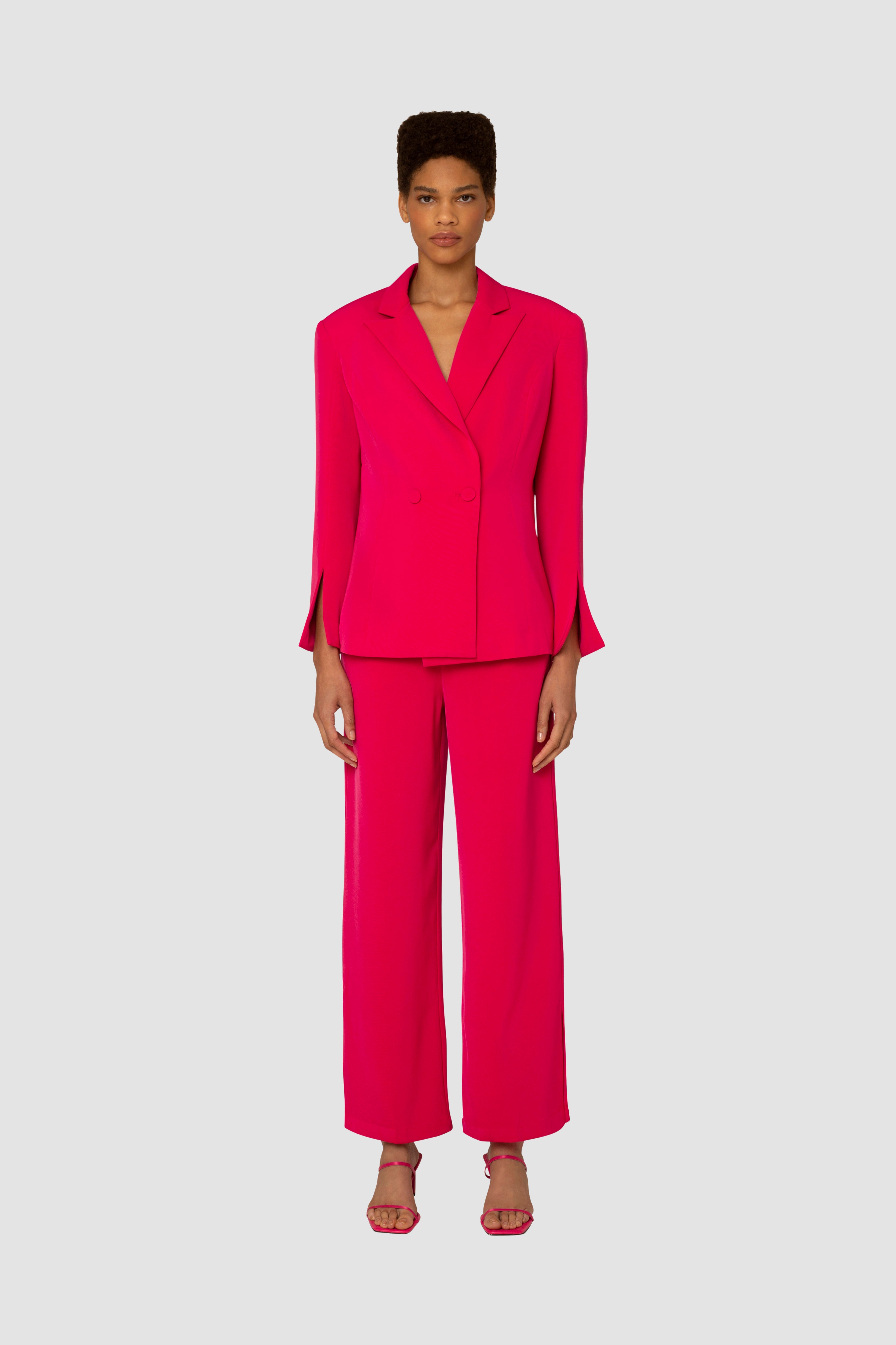 Alice Pink Oversized Tailored Blazer