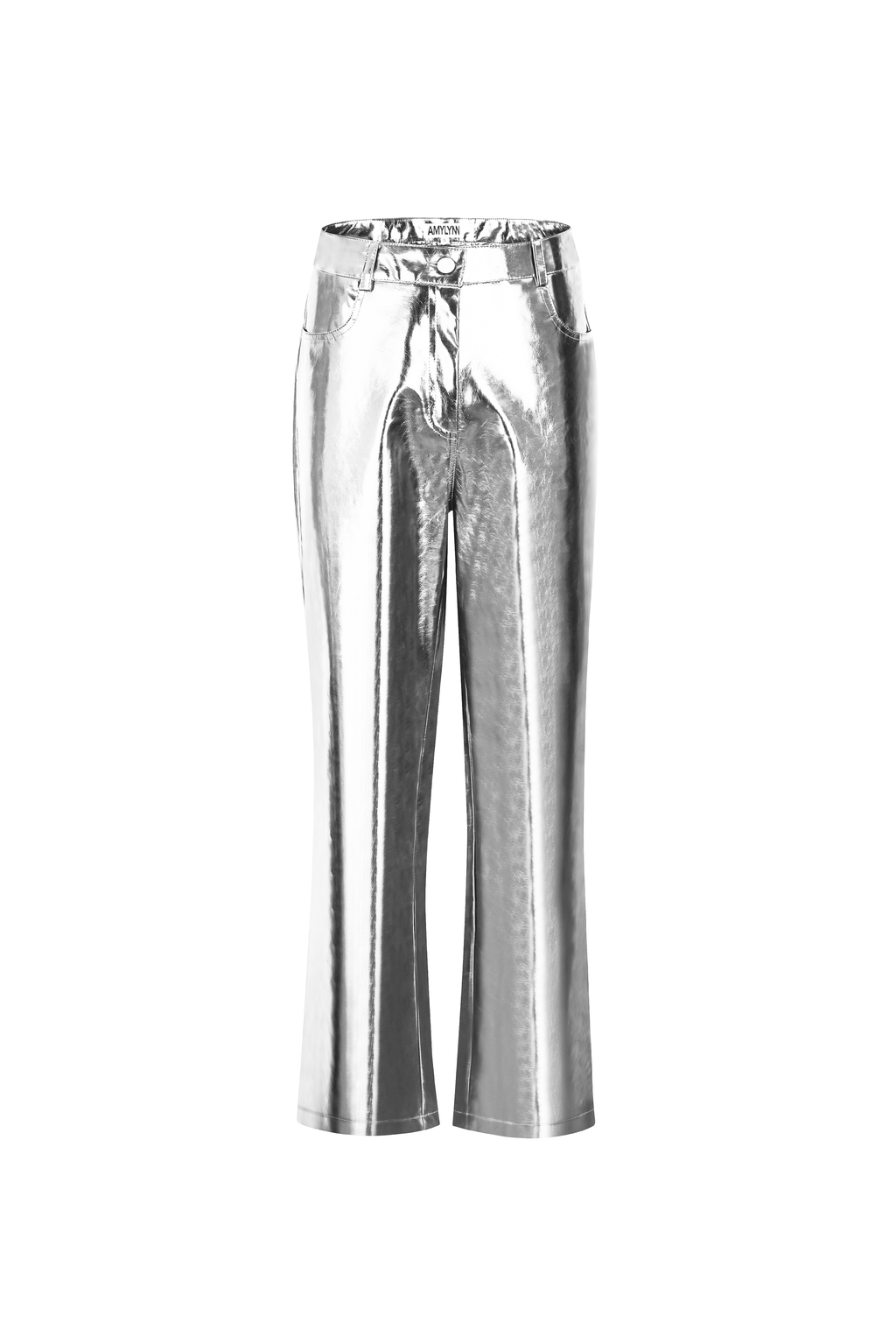 Buy online Glossy Formal Silver Grey Trousers from bottom wear for Women by  Fast N Fashion for 379 at 58 off  2023 Limeroadcom