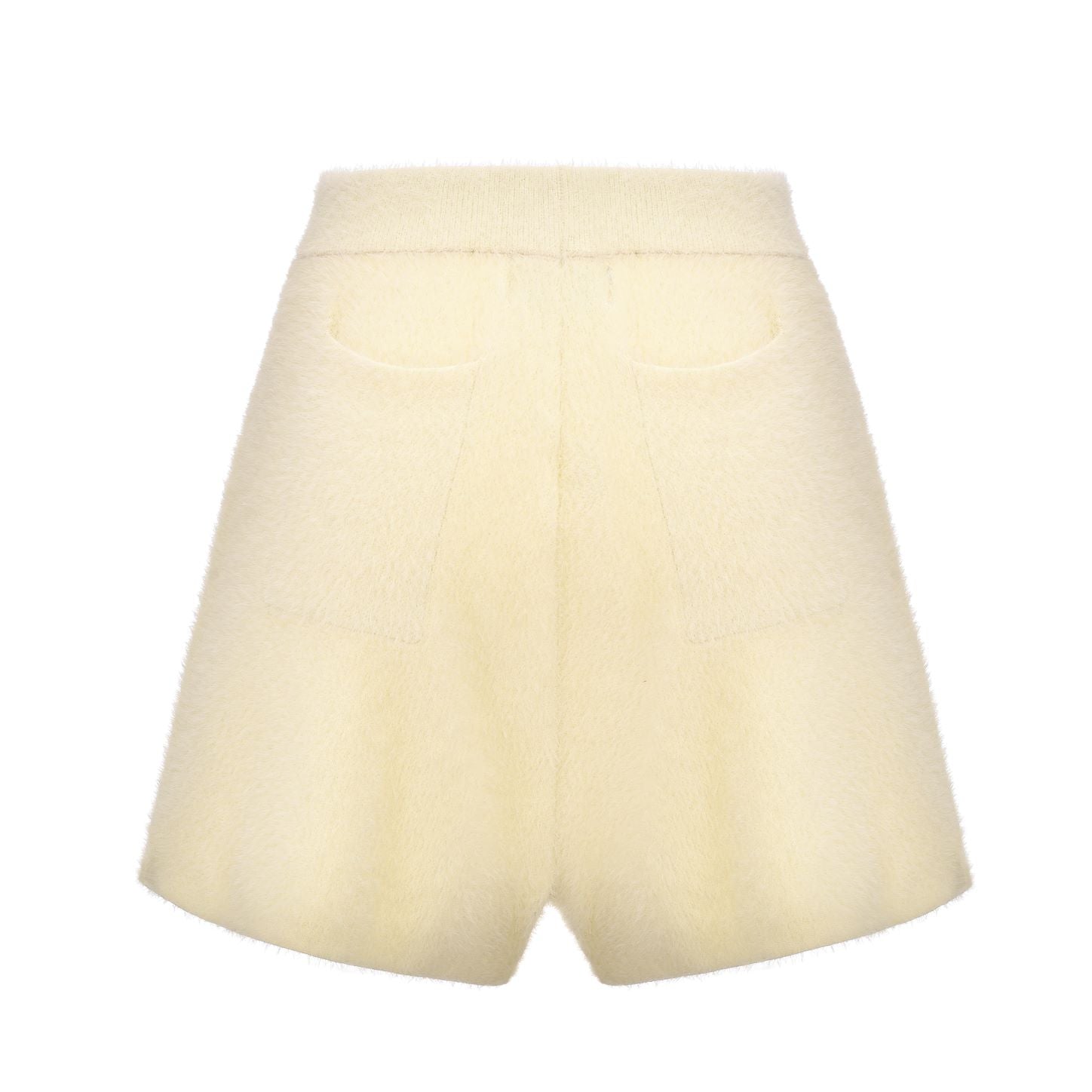 Yolanda Cream Knitted Shorts Co Ord | AMYLYNN