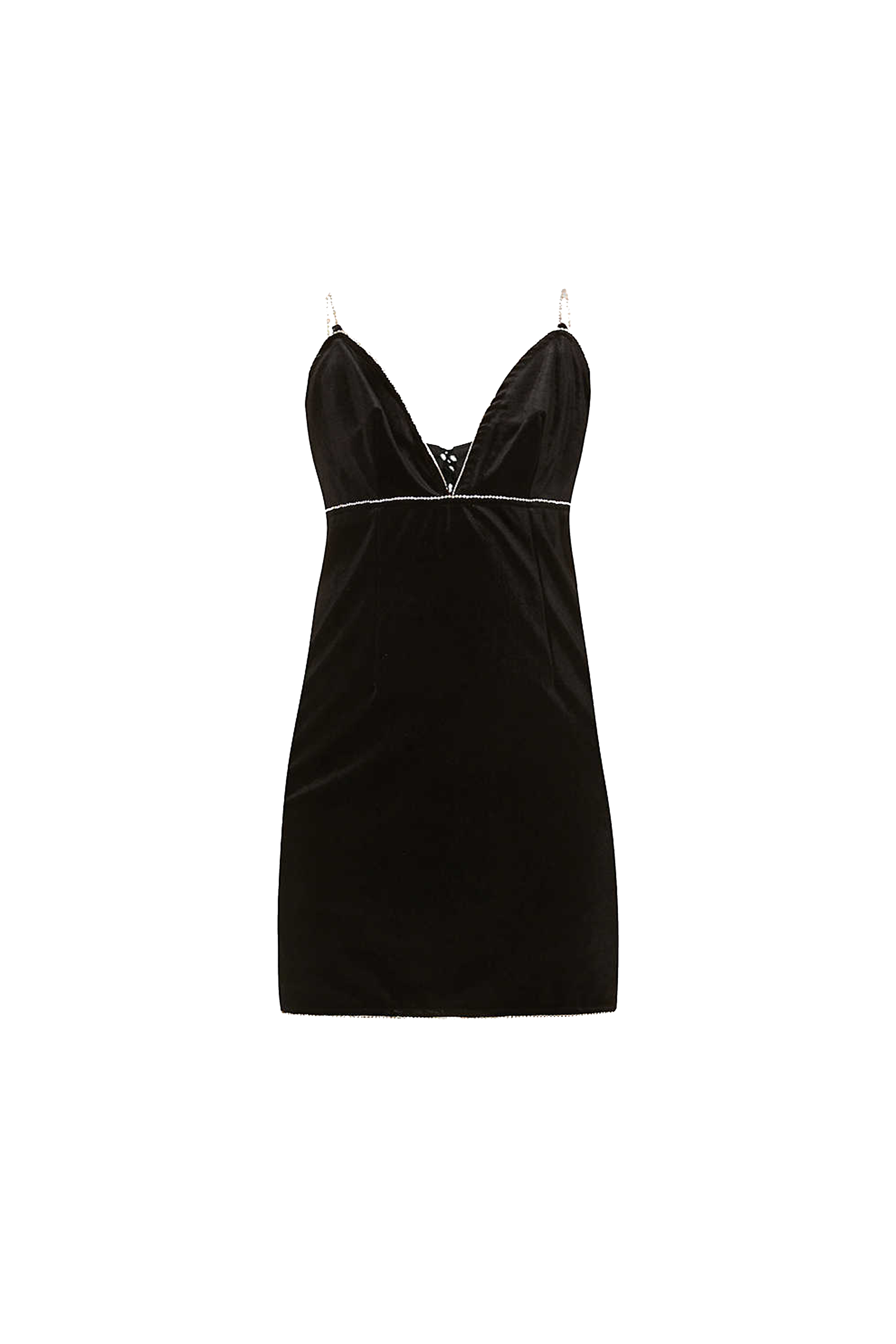 Audrey Black Velvet Mini Dress