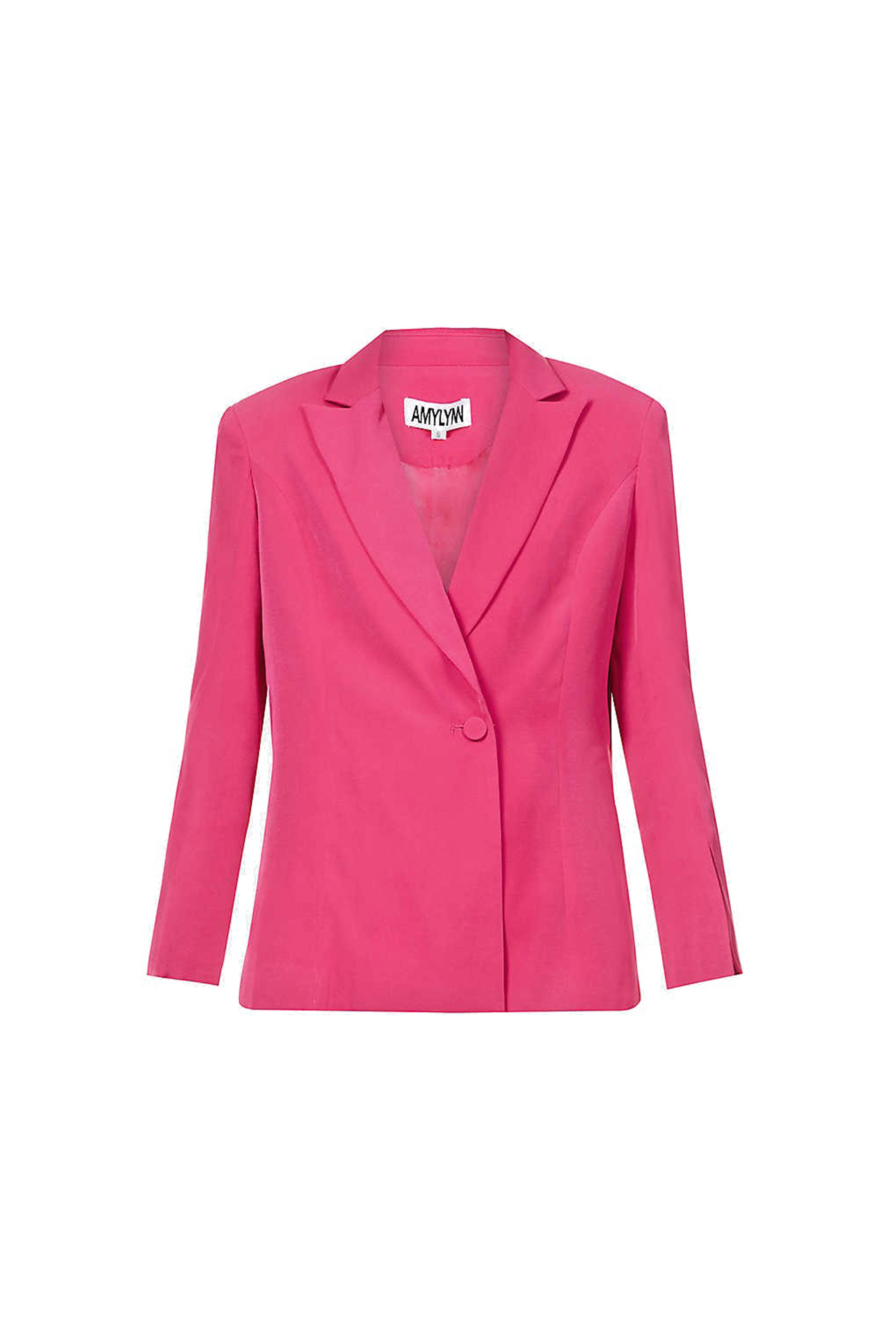 Alice Pink Oversized Tailored Blazer