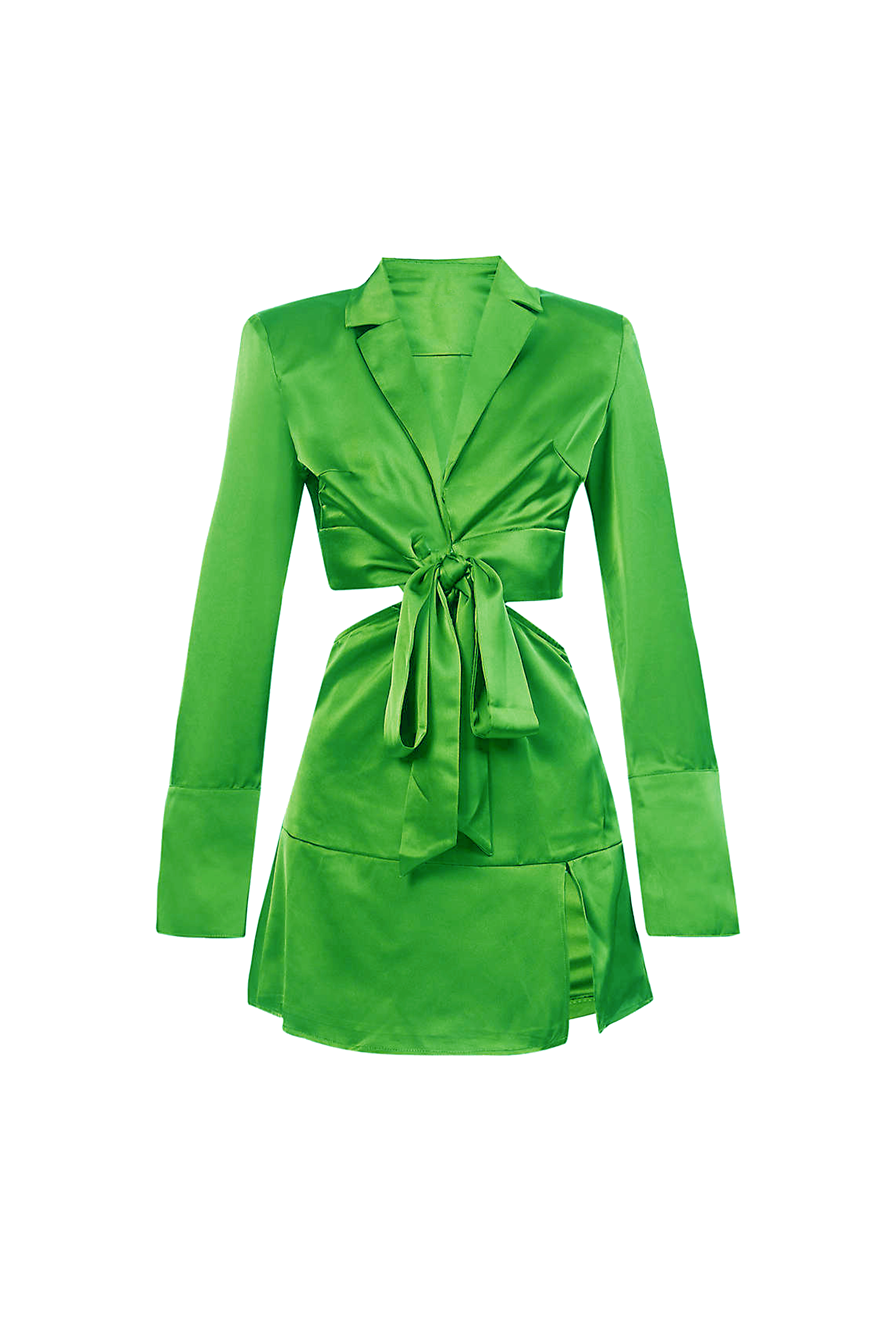 Gia Forest Green Mini Dress